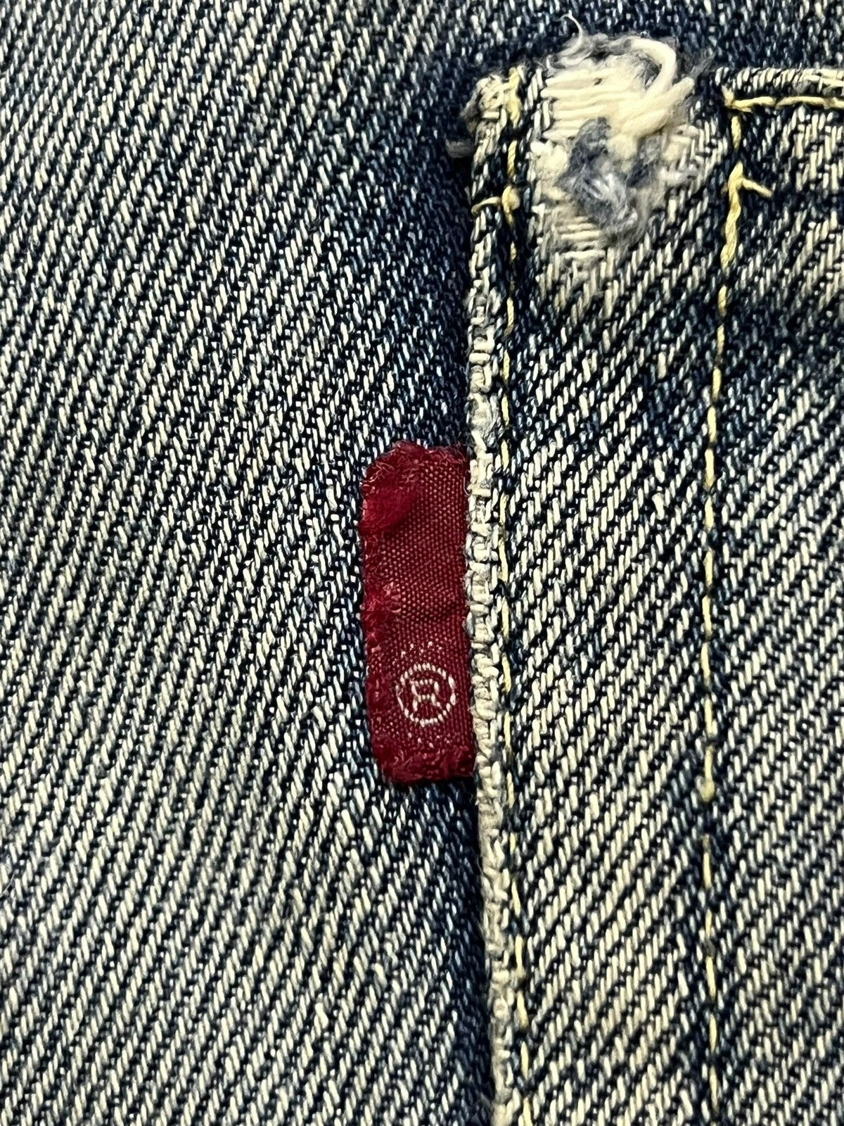 Japanese Brand Baggy Vintage Racy Blue & Co Selvedge Denim Japan Size US 33 - 14 Thumbnail