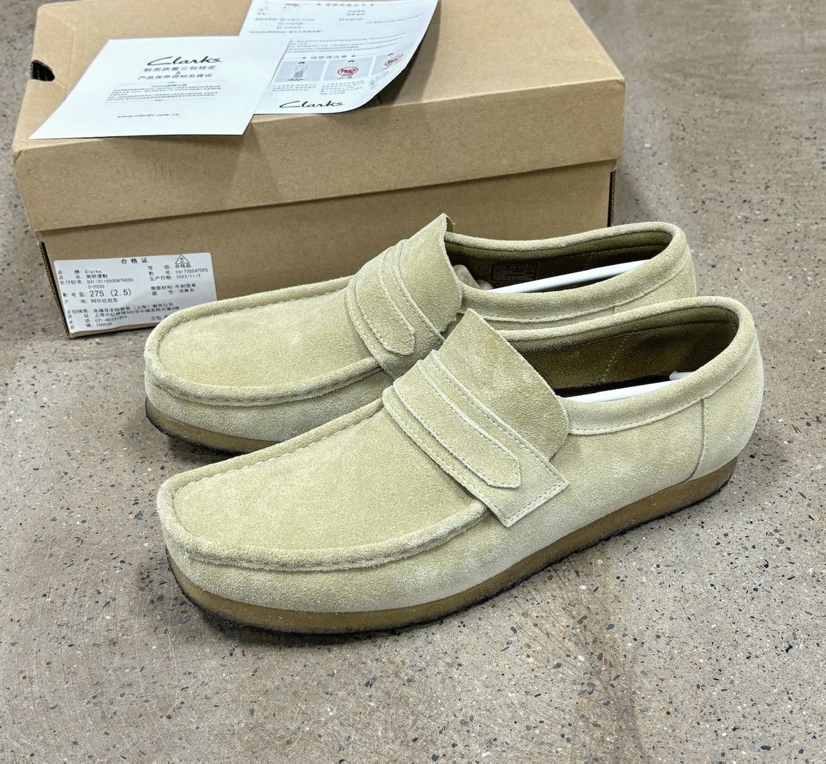 Clarks Clarks Originals WALLABEE Loafer Leather Shoes，UK9.5 Size US 9.5 / EU 42-43 - 1 Thumbnail