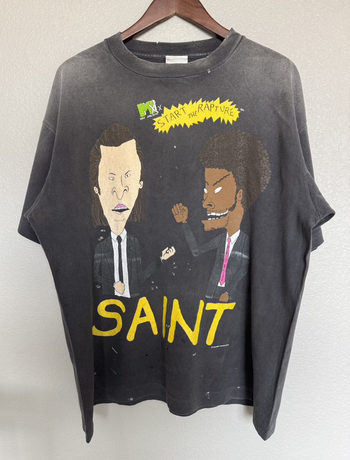 Saint Michael Saint michael beavis & butthead tee Size US M / EU 48-50 / 2 - 1 Thumbnail