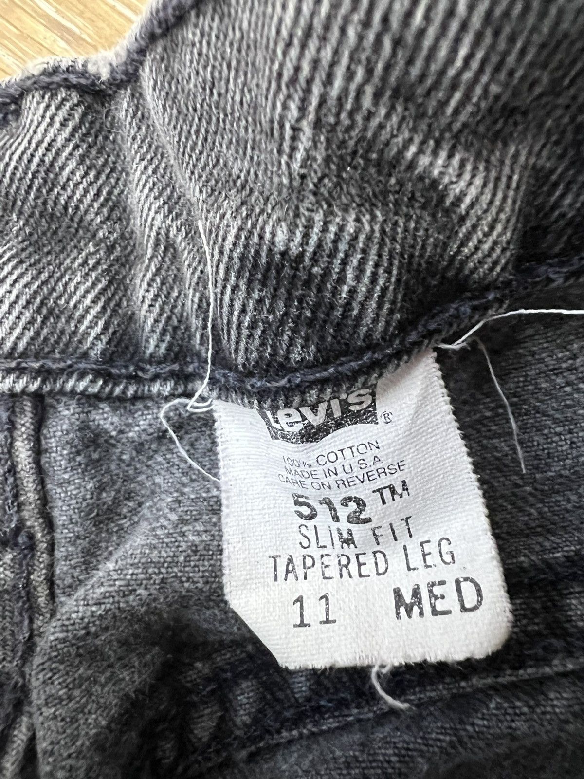 Levi's Vintage womens levis 512 slim fit tapered leg jeans Size 25" / US 0 / IT 36 - 3 Thumbnail