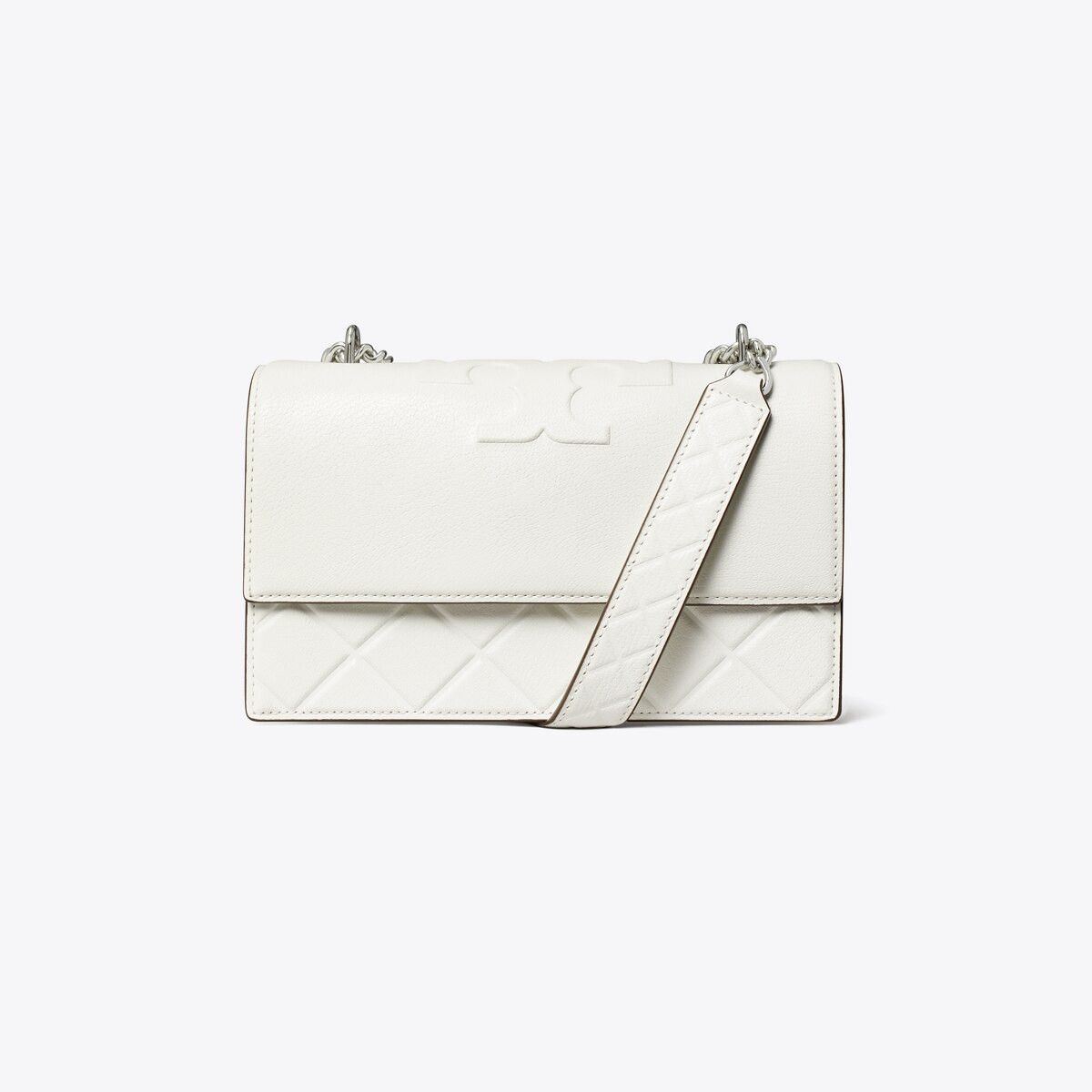 Tory Burch os11x0326 Size: OS / Small Fleming Shoulder Bag in Blanc Size ONE SIZE - 1 Thumbnail