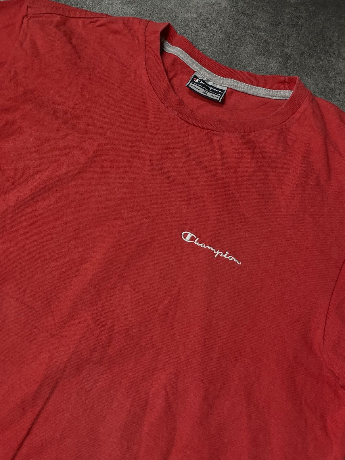 Champion × Vintage 🔥Offers🔥Champion Vintage Y2K Tee Mini Logo Rare Size US M / EU 48-50 / 2 - 2 Thumbnail