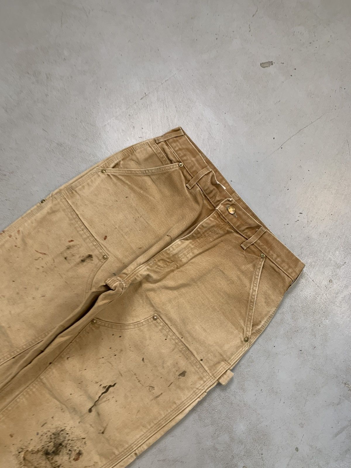 Carhartt Vintage carhartt double knee workwear denim pants Size US 32 / EU 48 - 4 Thumbnail