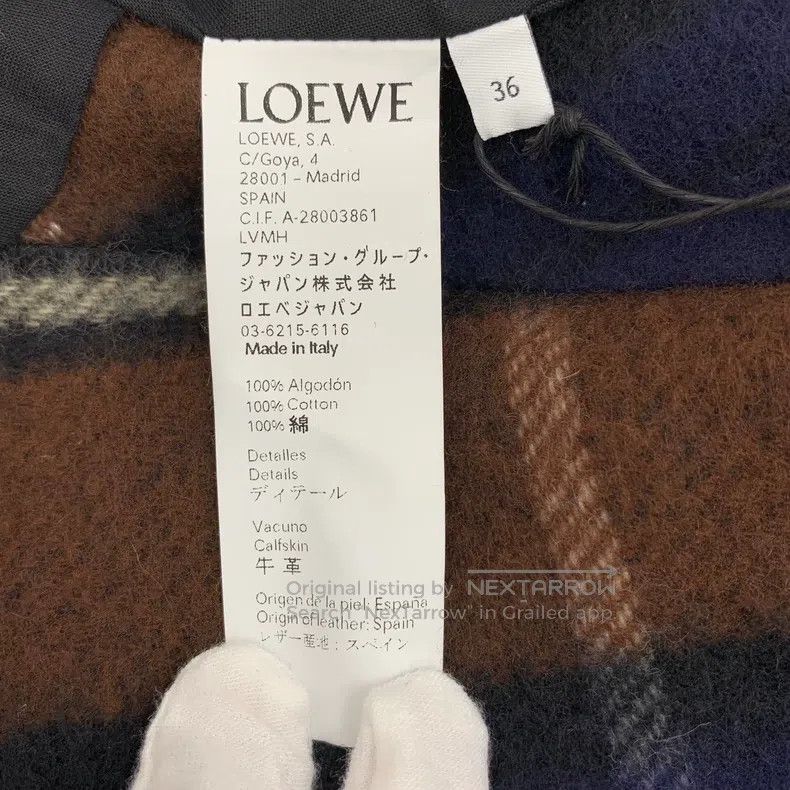 Loewe Loewe Multicolor Fringe Cotton Collared Long Sleeve Belted Size XS / US 0-2 / IT 36-38 - 9 Thumbnail