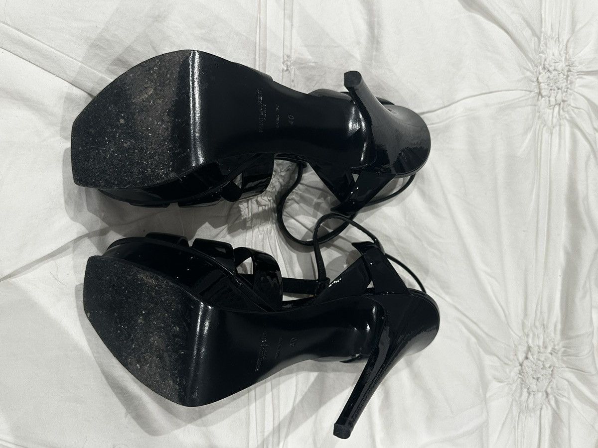 Yves Saint Laurent Saint Laurent tribute patent platform sandals Size US 10 / IT 40 - 2 Thumbnail