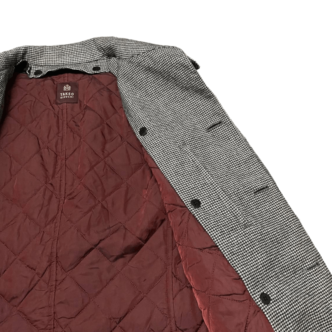 Takeo Kikuchi Vintage Takeo Kikuchi Wool Coat with Belt Size US M / EU 48-50 / 2 - 8 Thumbnail