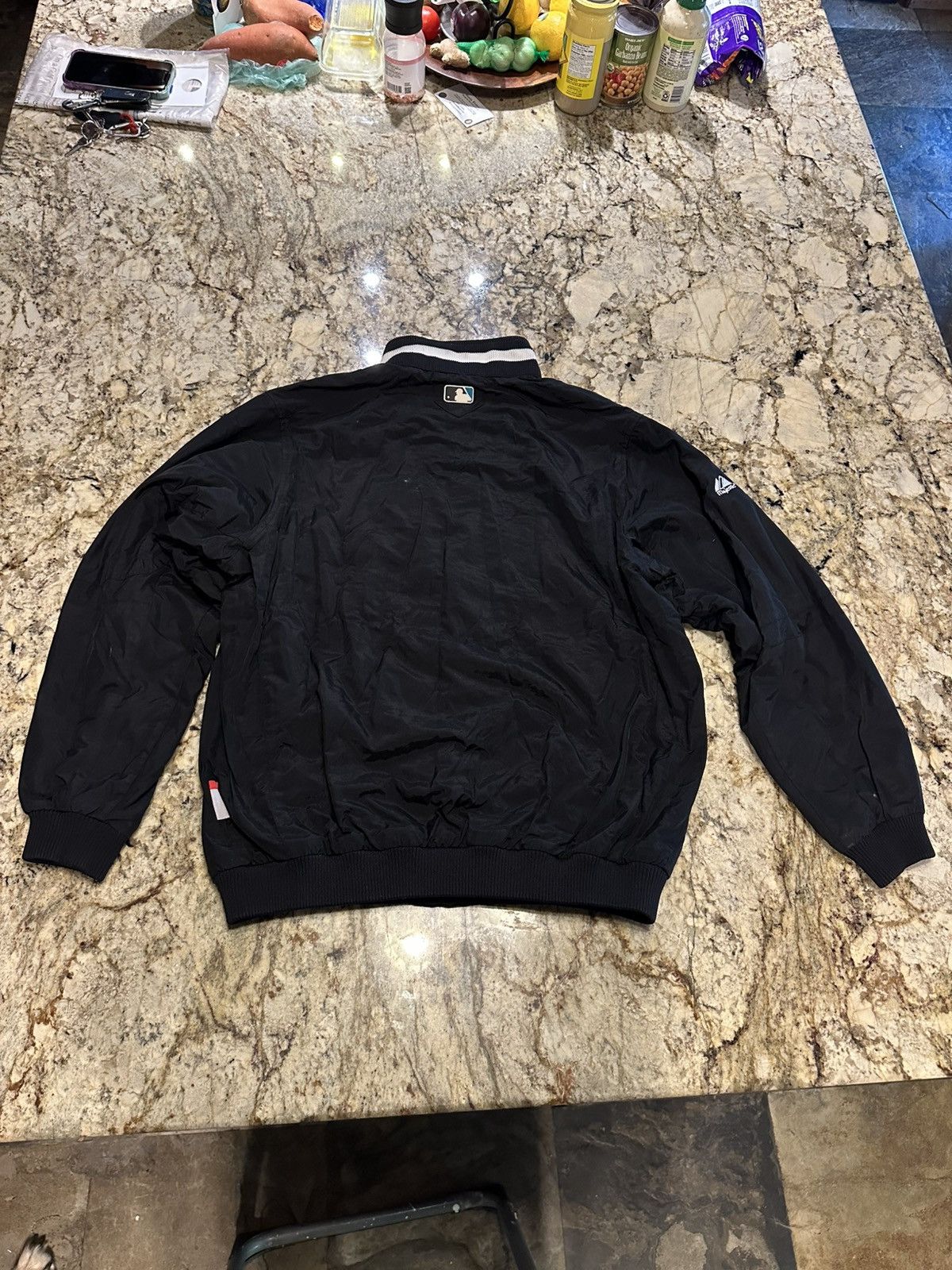 MLB × Majestic Miami Marlins Jacket Size US XL / EU 56 / 4 - 7 Thumbnail