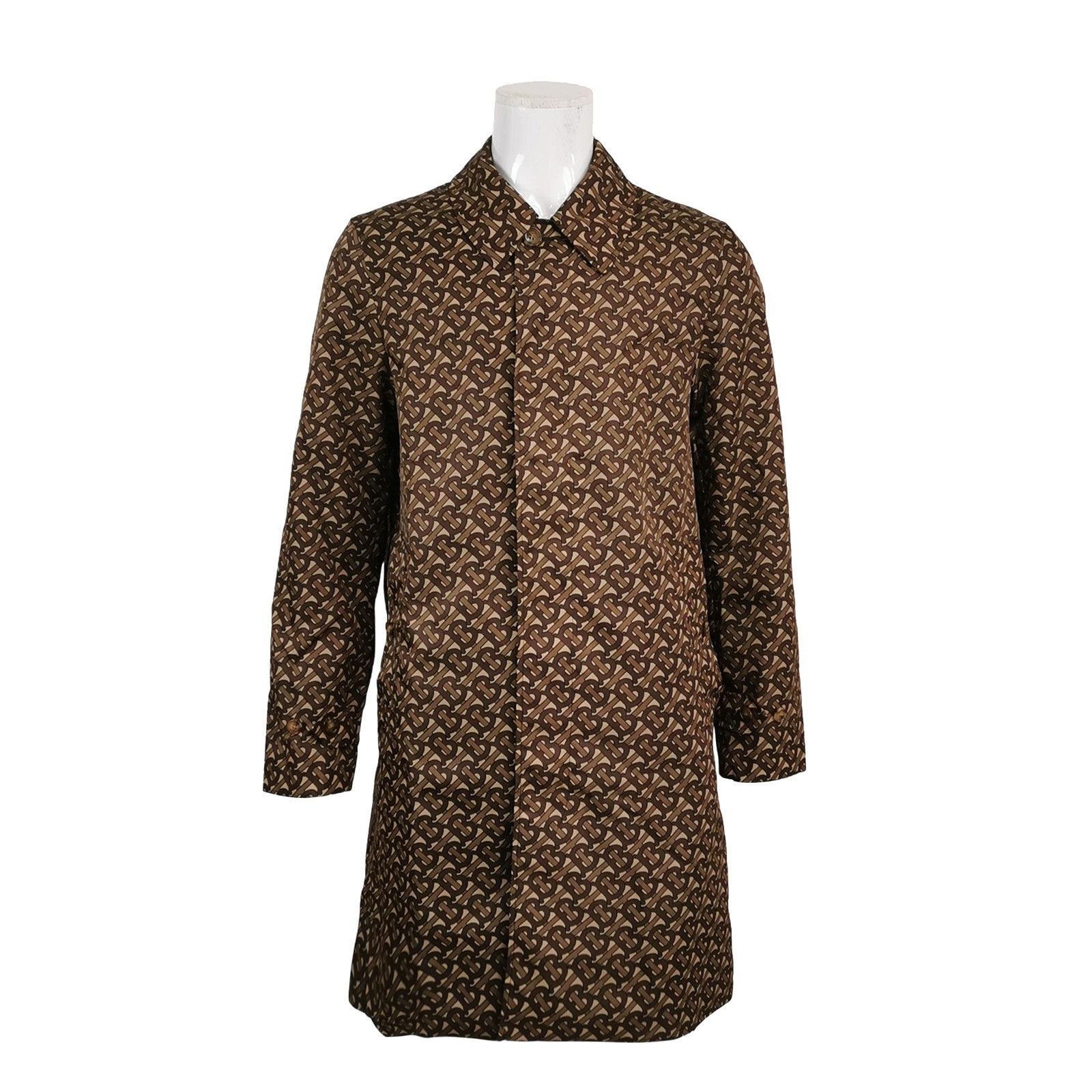 Burberry Burberry TB Monogram Print Car Coat Size 48 Size US M / EU 48-50 / 2 - 1 Thumbnail