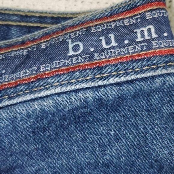 Designer B.U.M. Equipment Vintage Jeanswear Sz 9/10 (32) High Waisted Size 32" / US 10 / IT 46 - 7 Thumbnail