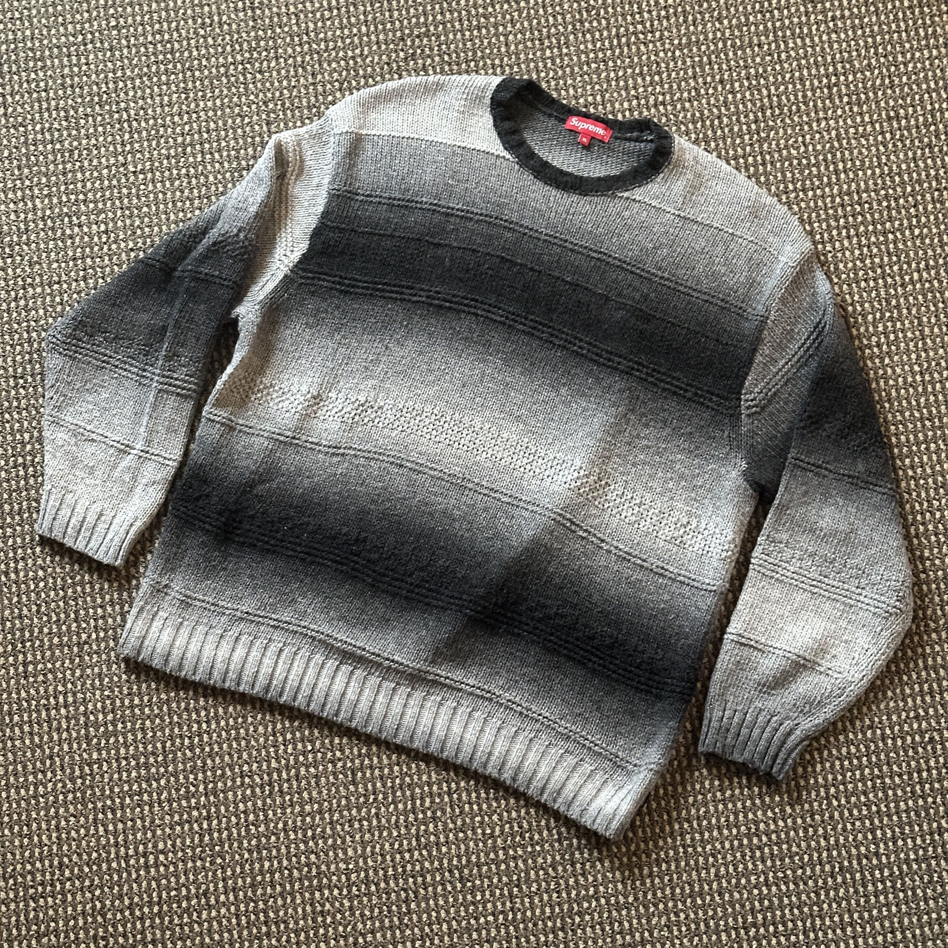 Supreme Gradient Stripe Sweater SUPREME - F/W 22' | Grailed