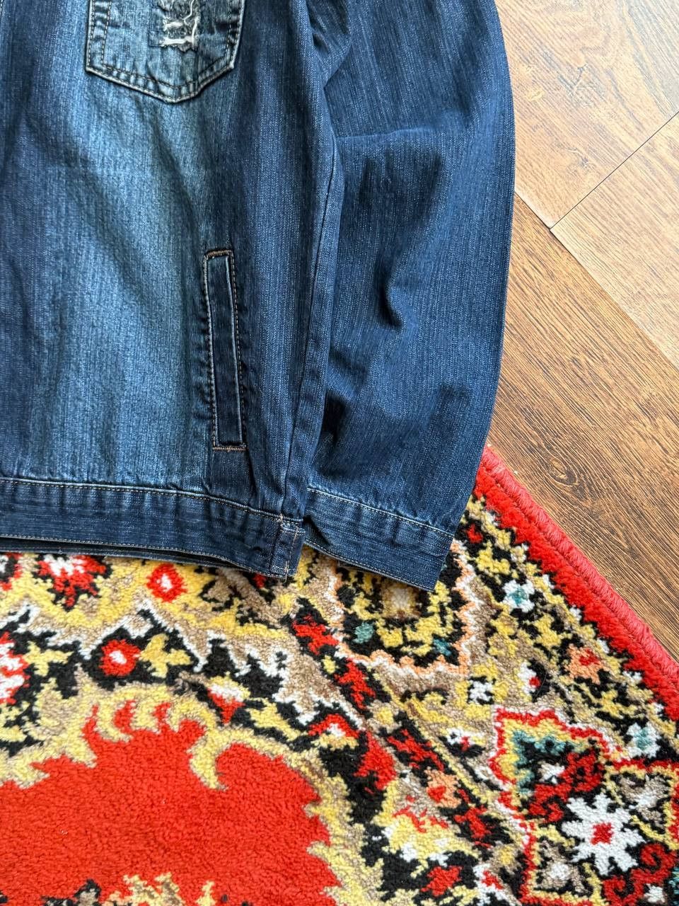 Hysteric Glamour VTG Hysteric Glamour Style Distressed Denim Jacket Y2K Size US L / EU 52-54 / 3 - 6 Thumbnail