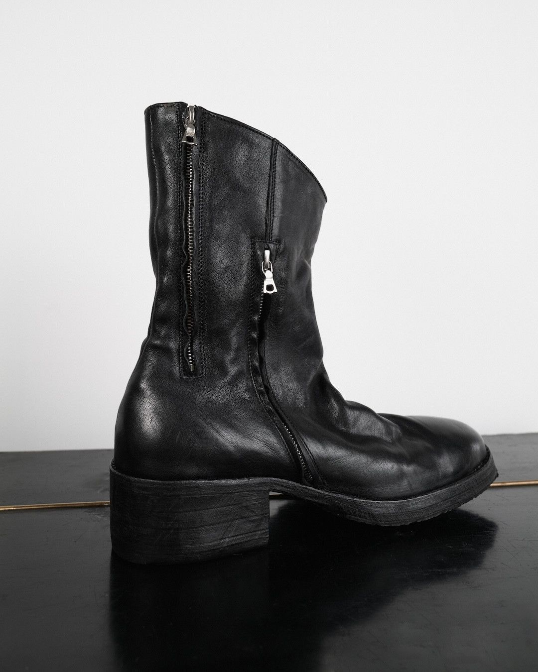 BOVINE LEATHER BOOTS BL-2RZ-2SL