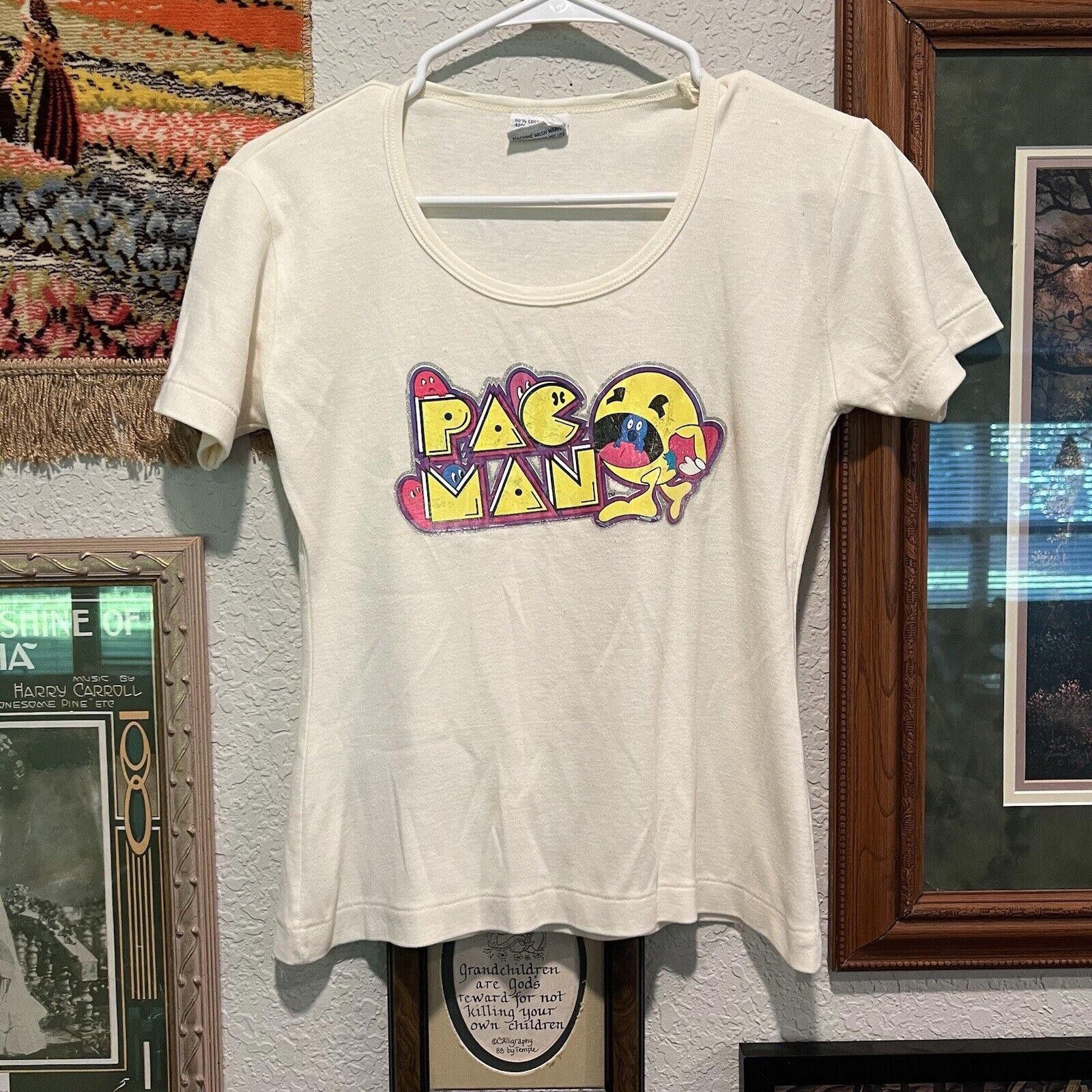 Designer Vintage 80’s PAC-MAN RARE Gaming Shirt Size Medium Size US M / EU 48-50 / 2 - 1 Thumbnail
