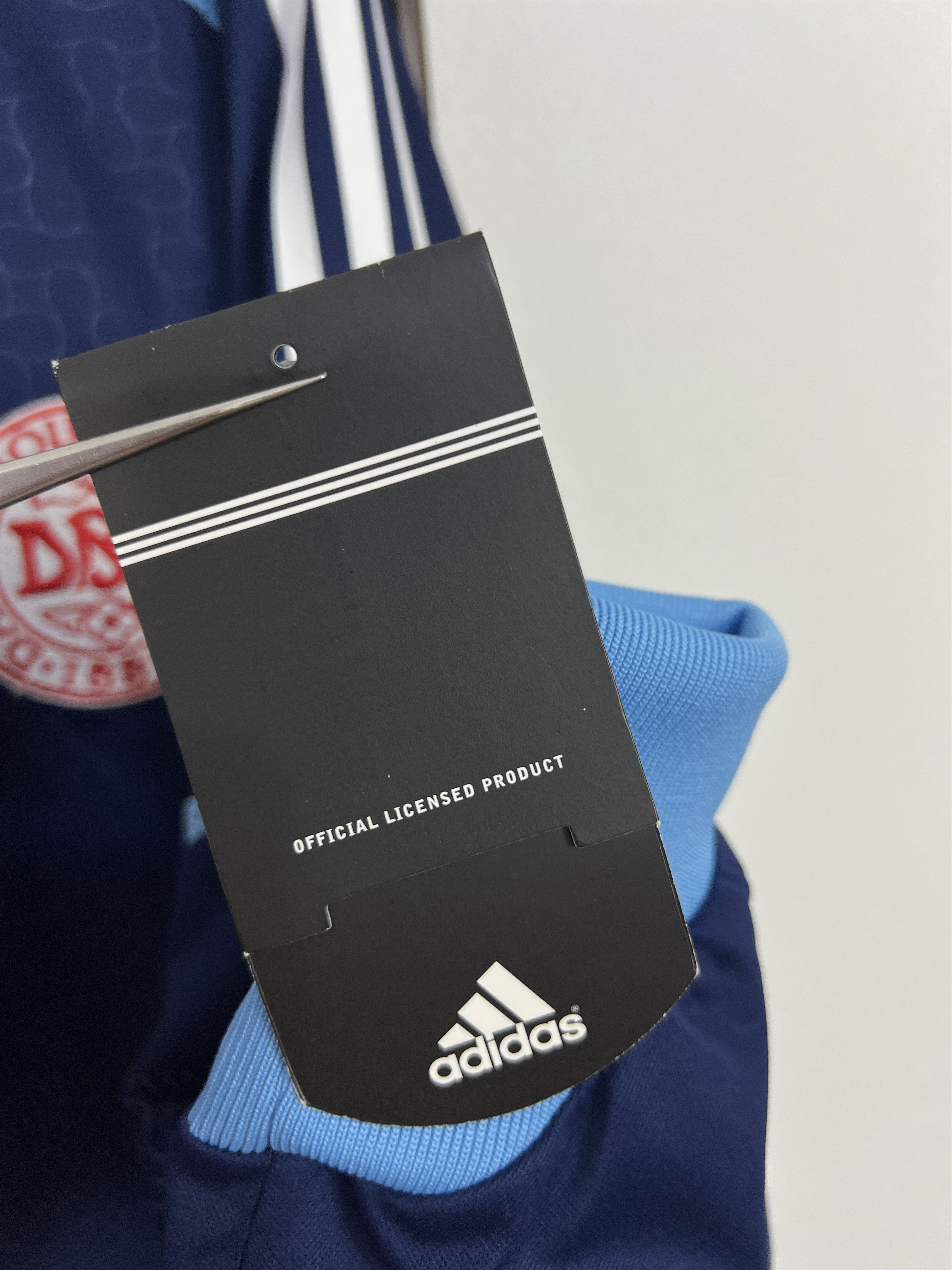 Adidas Denmark Goalkeeper football shirt 2006 Jersey Player Issue Size US M / EU 48-50 / 2 - 9 Thumbnail