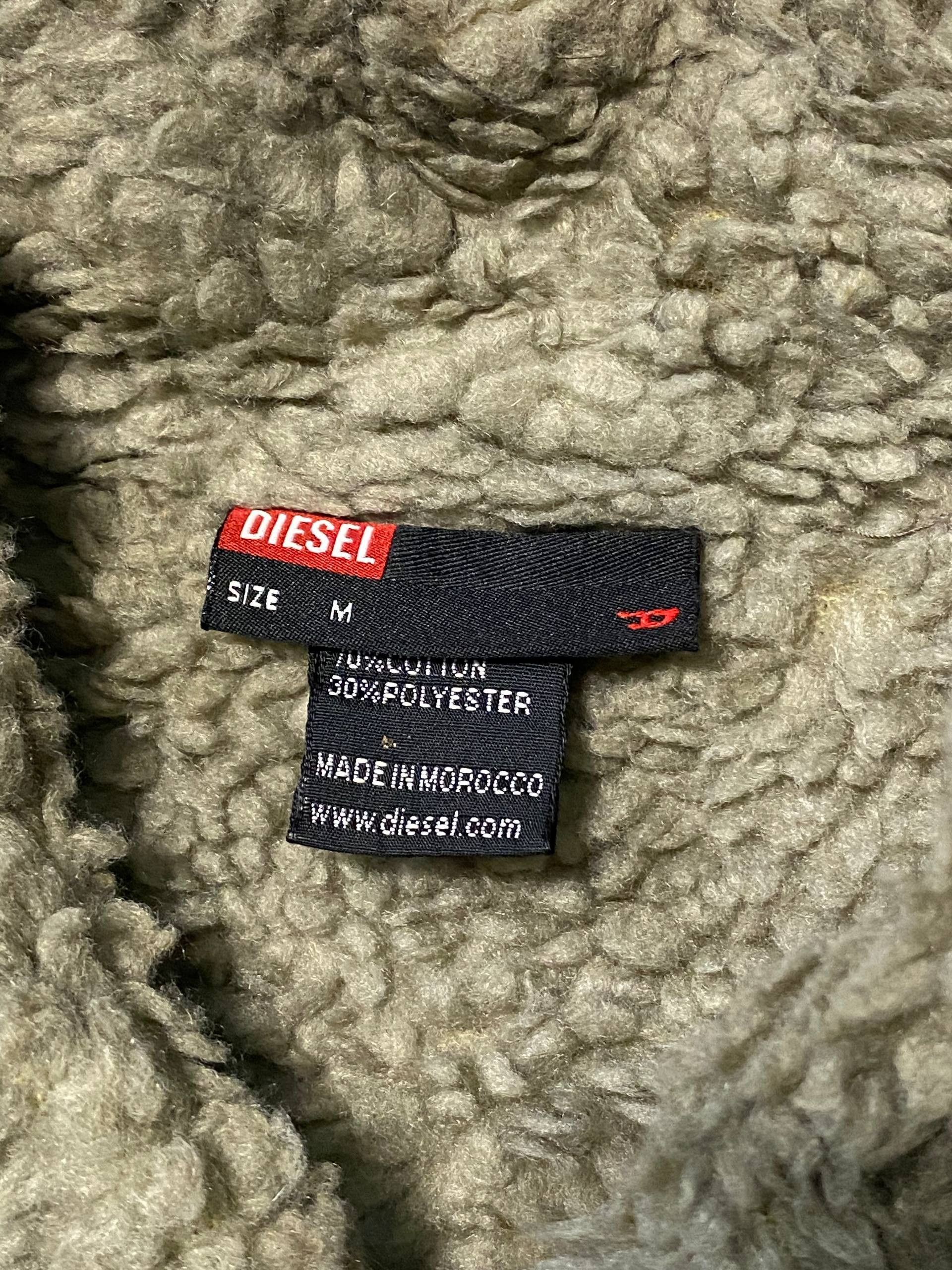 Diesel Vintage Diesel Corduroy Sherpa Lined Trucker Jacket Size US M / EU 48-50 / 2 - 10 Thumbnail