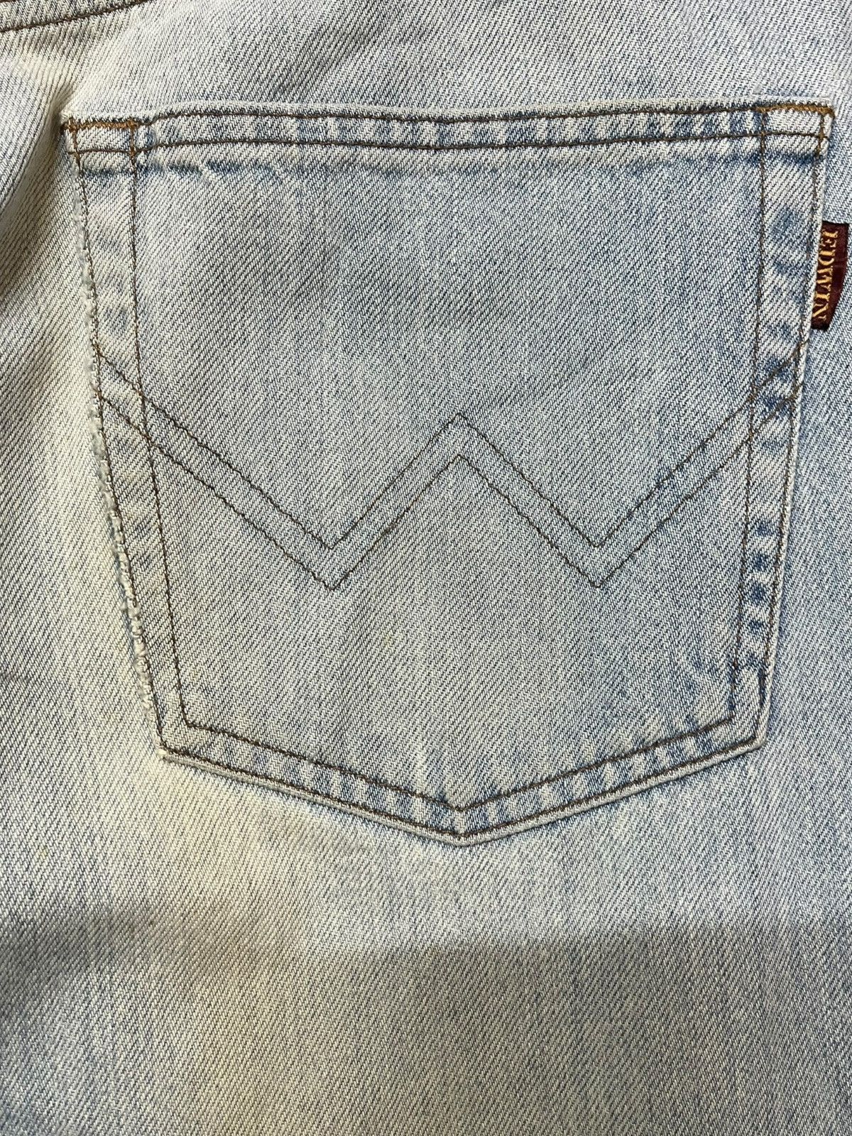 Edwin Vintage Edwin International Baggy Faded Mudwash Denim Size US 34 / EU 50 - 8 Thumbnail