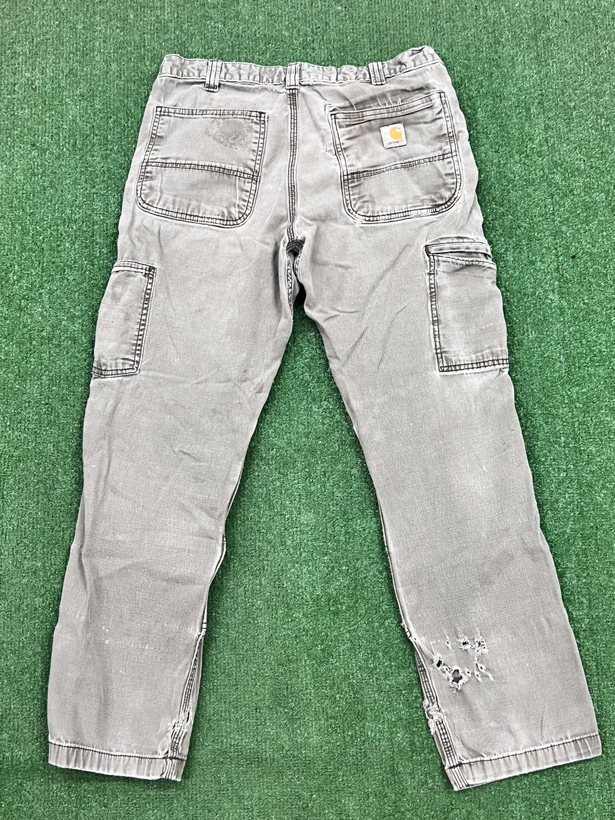 Carhartt Vintage Y2K Carhartt Double Front Relaxed Fit Pants Size US 32 / EU 48 - 7 Thumbnail
