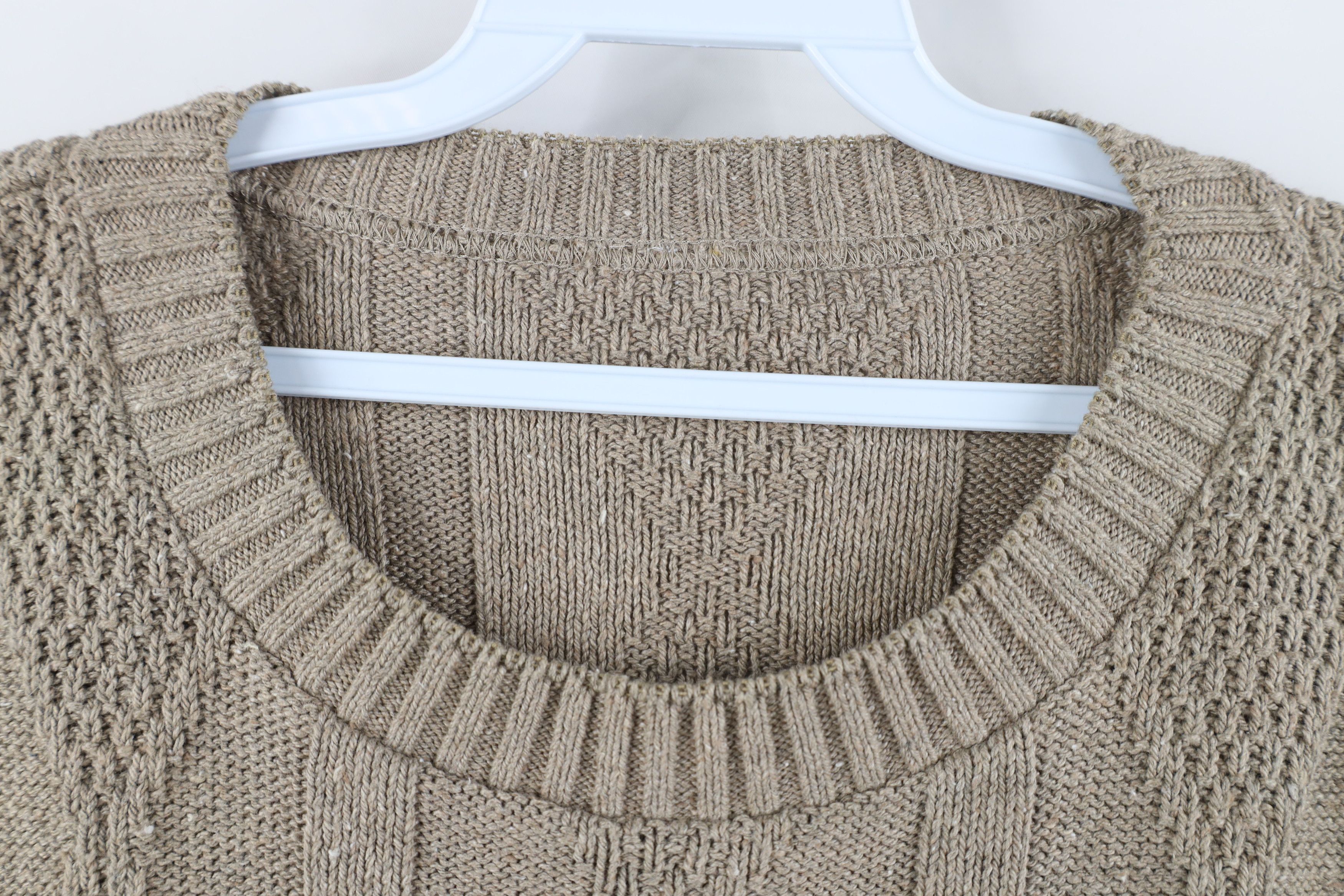 Vintage Vintage 90s Streetwear Argyle Diamond Ribbed Knit Sweater Size US M / EU 48-50 / 2 - 4 Thumbnail