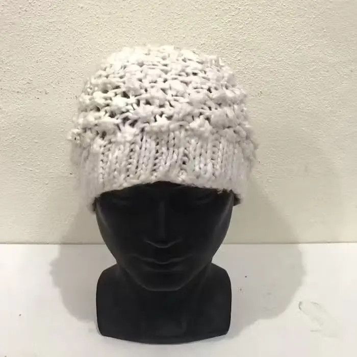 H&M × Vintage H&M Knit Beanie Hat Size ONE SIZE - 3 Thumbnail