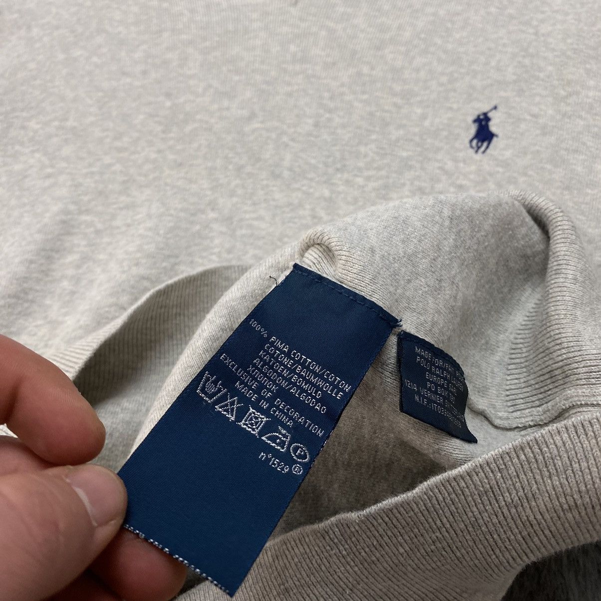 Polo Ralph Lauren × Vintage Polo Ralph Lauren V neck knitwear L Rare Vintage Size US L / EU 52-54 / 3 - 10 Thumbnail