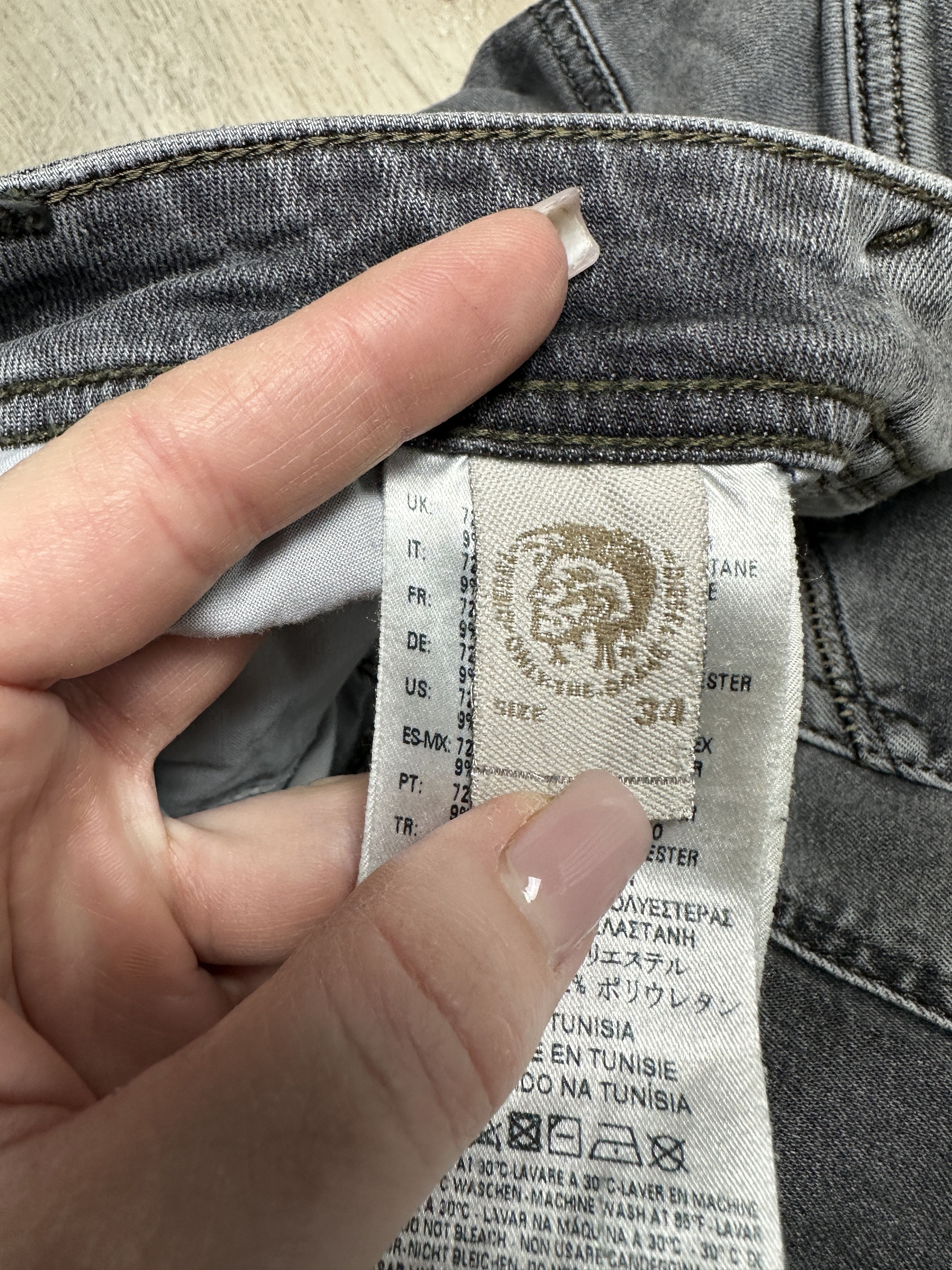 Diesel Diesel Iakop Mens Denim Pants Jeans Size US 34 / EU 50 - 5 Thumbnail