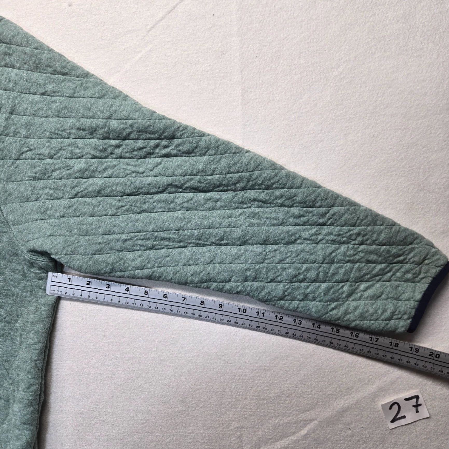 Orvis VINTAGE Orvis Pullover Sweater 2XL Green Herringbone Quilted Knit Mens Size US XXL / EU 58 / 5 - 5 Thumbnail