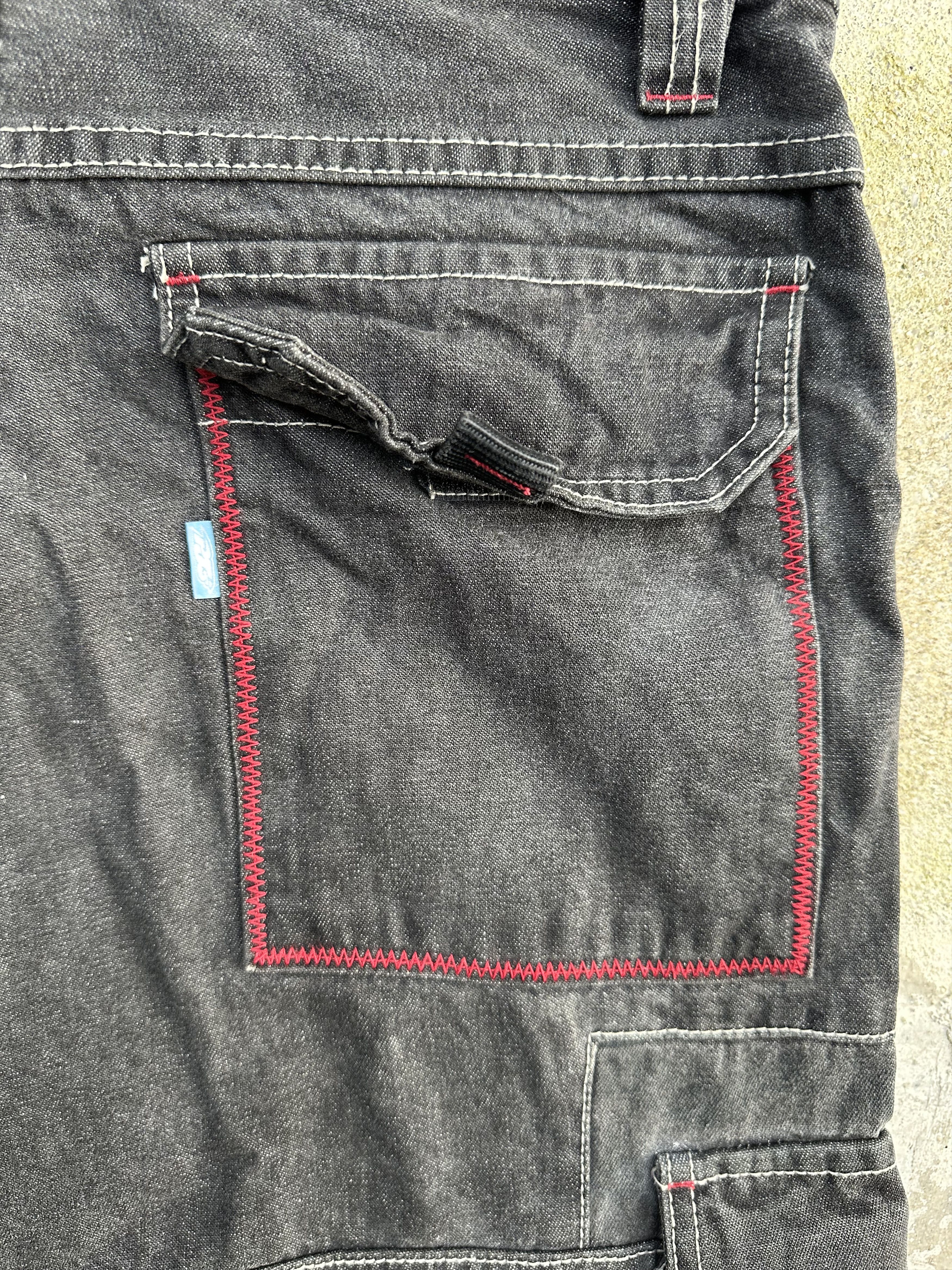 JNCO Vintage 90s Pj’s Surf Baggy Denim Multi Pocket Jeans Size US 29 - 13 Thumbnail