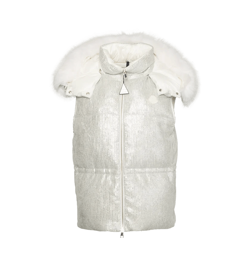 Moncler o1h1sh10624 Vests in Grey Size L / US 10 / IT 46 - 1 Thumbnail
