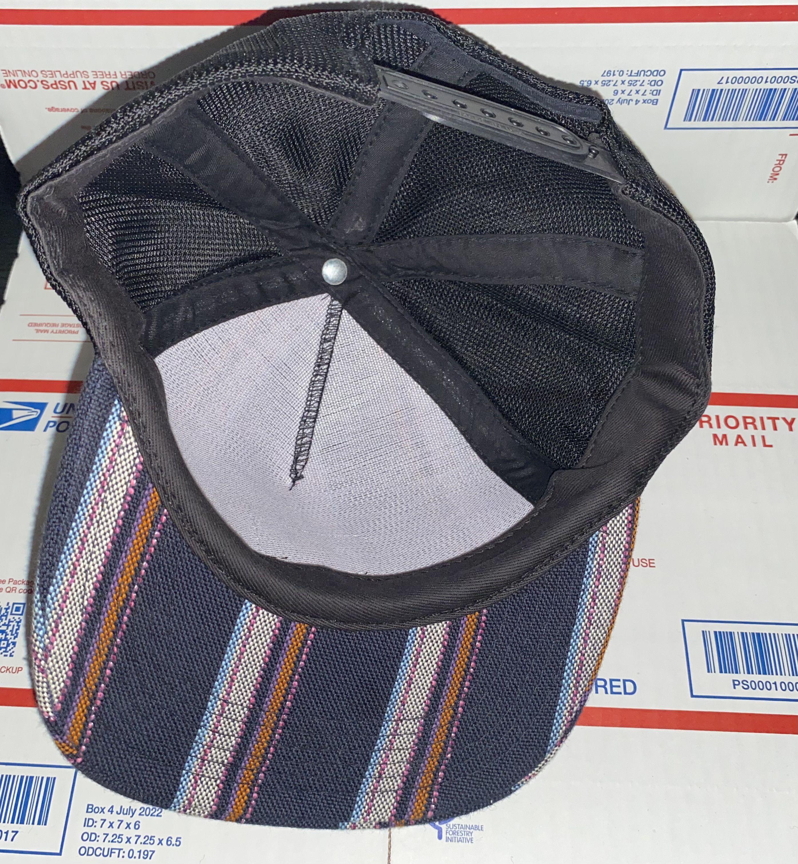 Supreme × Vintage RARE Supreme Trucker style Snapback Hat Sample 2000s NYC Size ONE SIZE - 4 Thumbnail