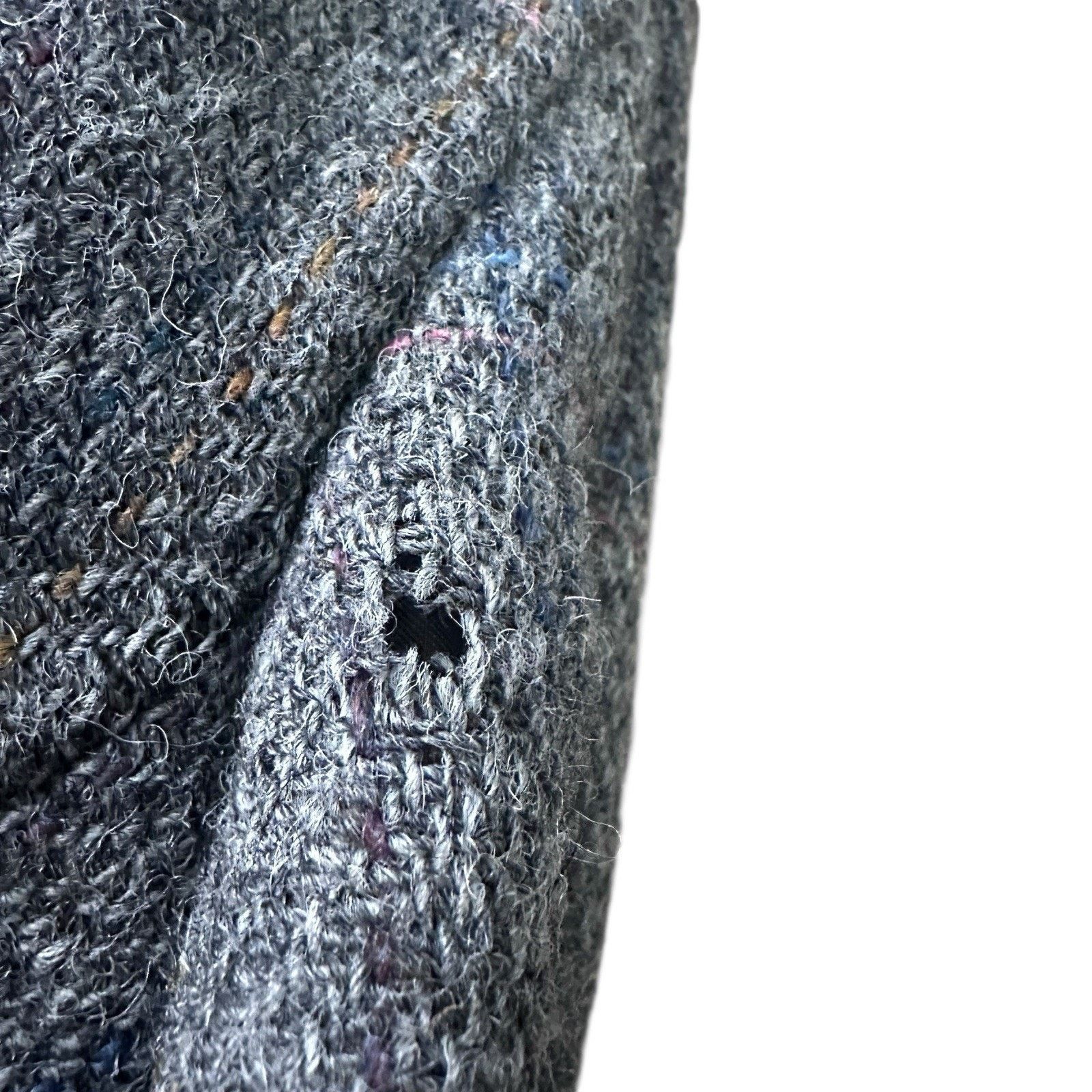 Other Oakton Sport Coat Men’s 46R Gray Wool Lapel Blazer Jacket Size 46R - 16 Thumbnail