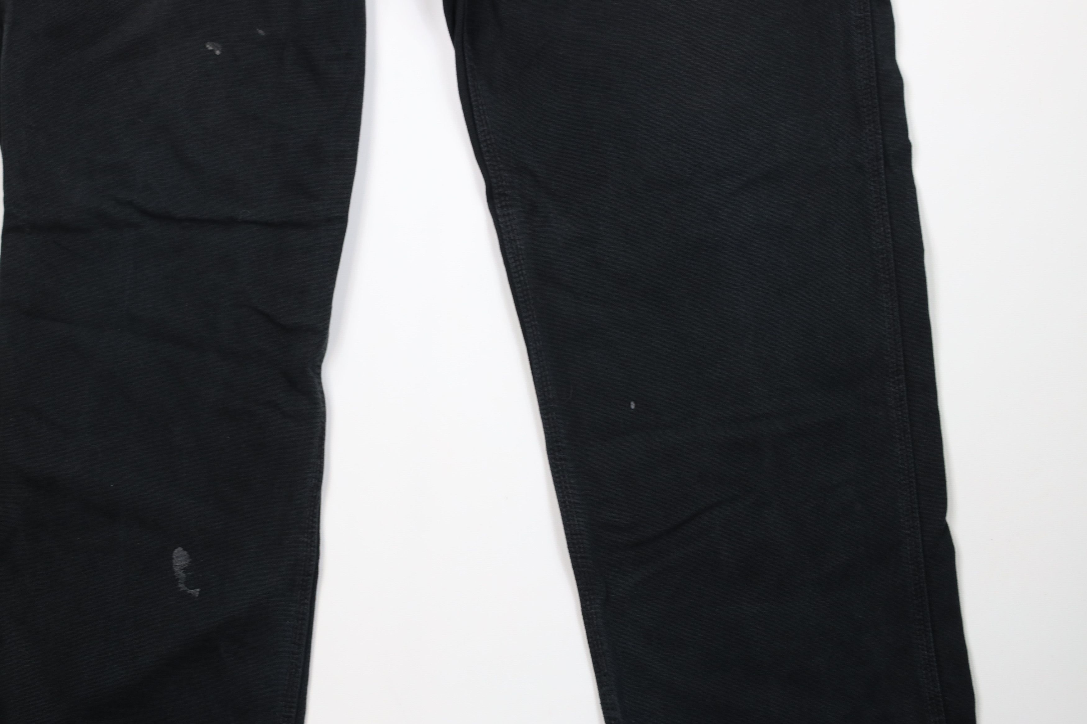 Carhartt Vintage Y2K Carhartt Canvas Wide Leg Dungaree Pants Black Size US 40 / EU 56 - 4 Thumbnail