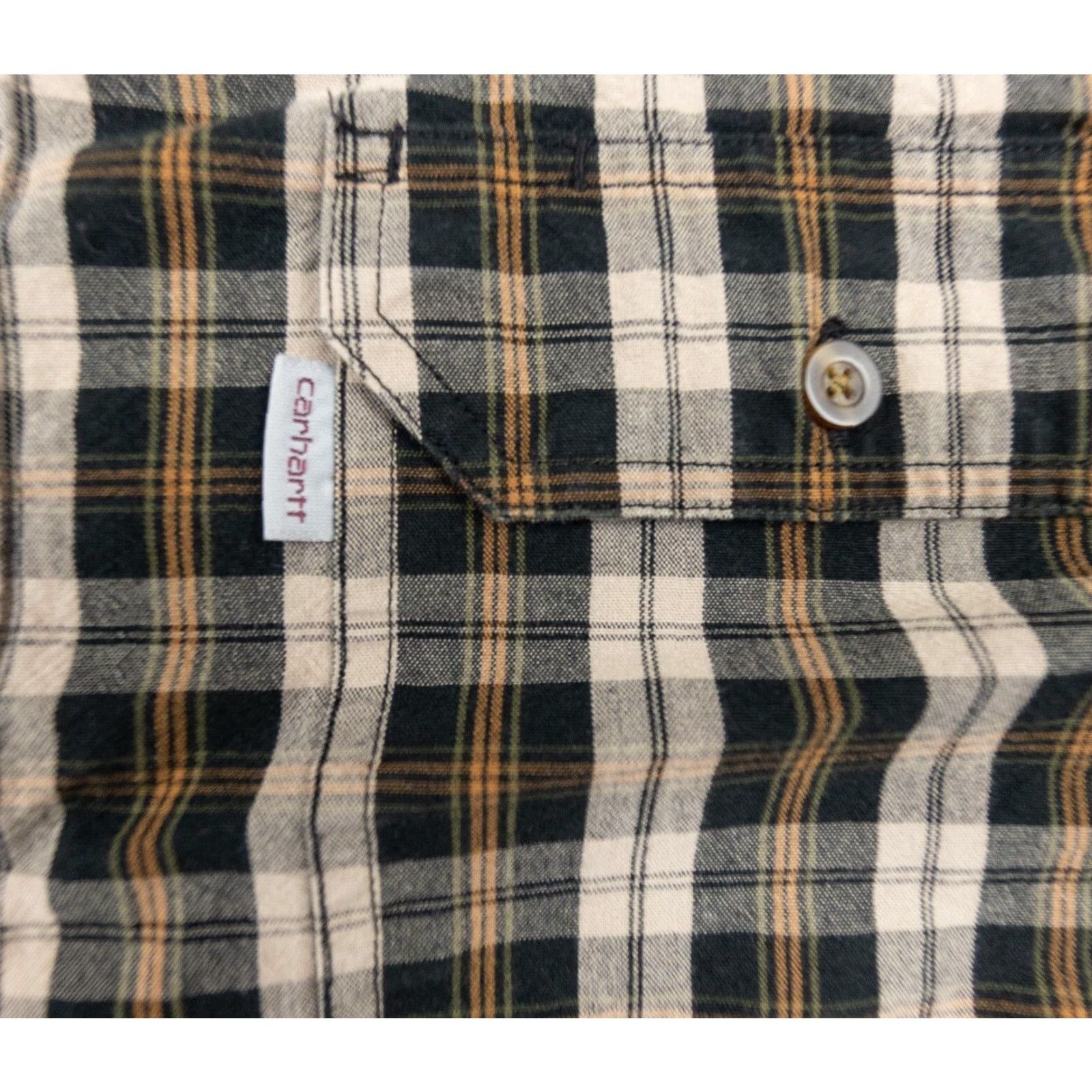 Carhartt Carhartt Shirt Mens 2XL Fort Plaid Button-Down Long Sleeve Workwear Multicolor Casual Adult Regular Fit Shirt Men 2XL Size US XXL / EU 58 / 5 - 4 Thumbnail