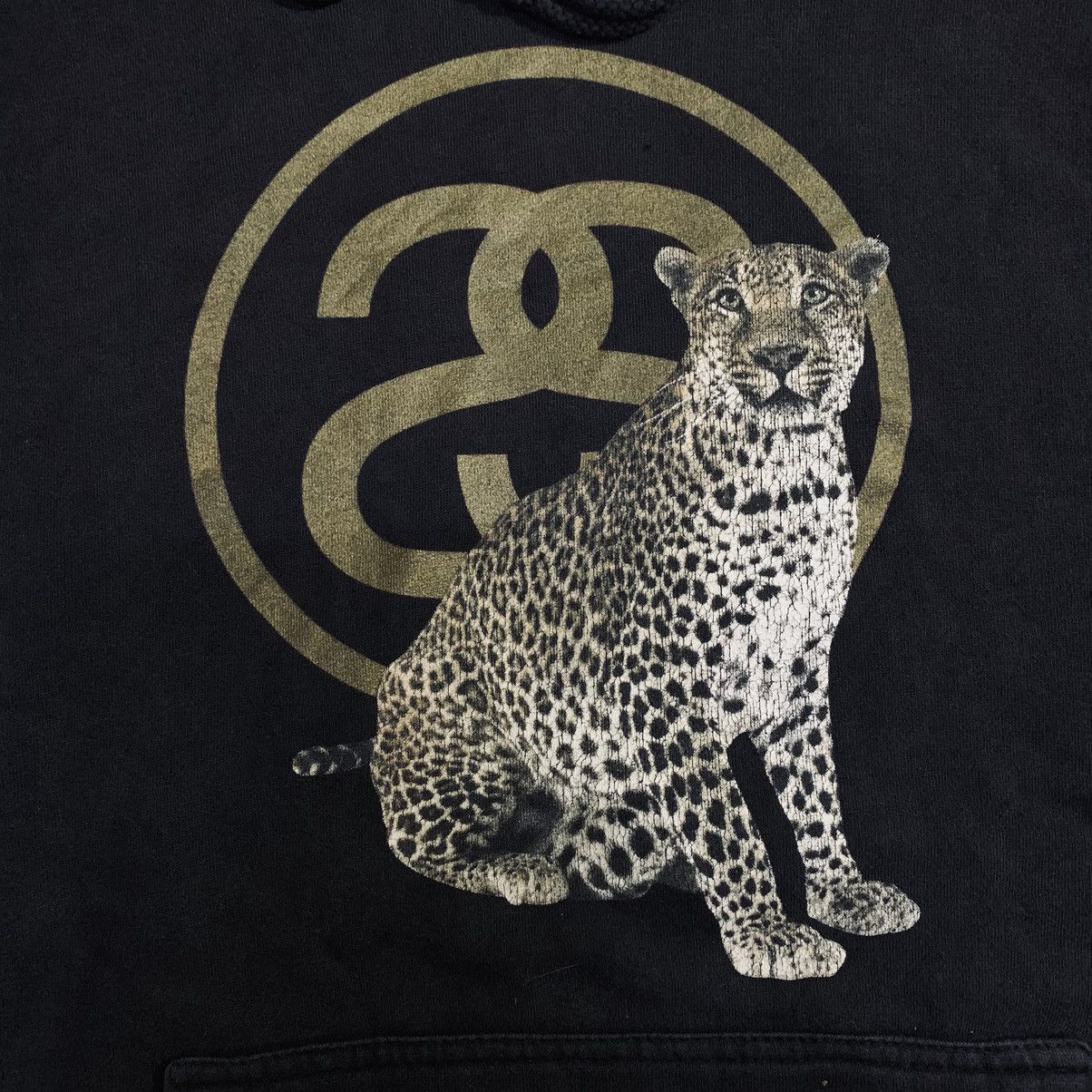 Stussy Stussy Double S Leopard Hoodie Size US L / EU 52-54 / 3 - 2 Thumbnail