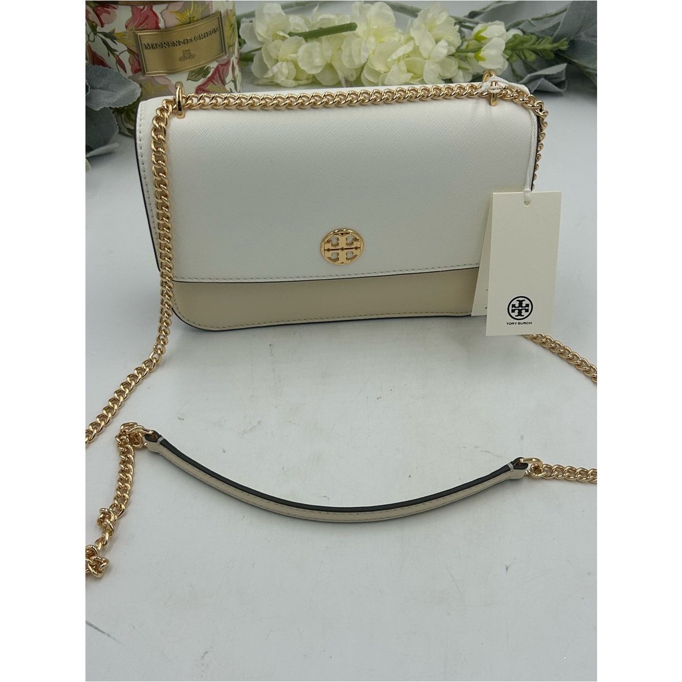 Tory Burch Tory Burch color block Leather/suede shoulder bag/Crossbody Size ONE SIZE - 1 Thumbnail