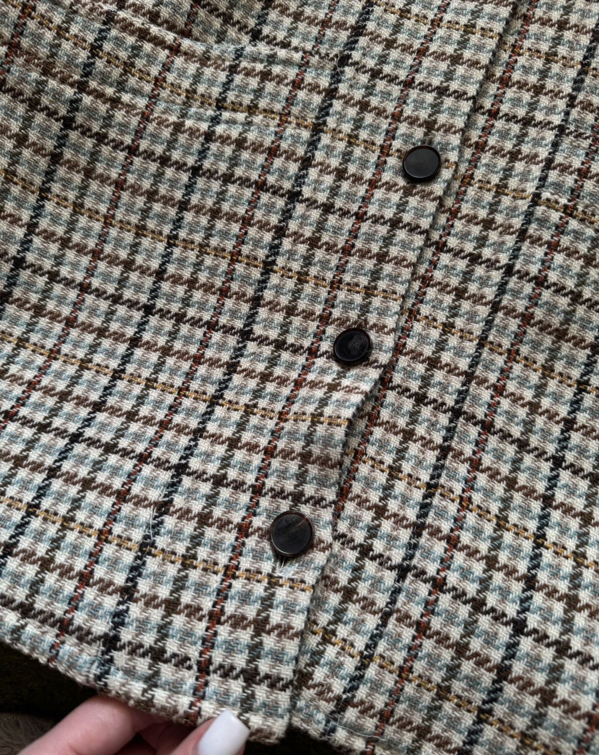 Sezane Sezane wool blend checkered overshirt jacket Size M / US 6-8 / IT 42-44 - 5 Thumbnail