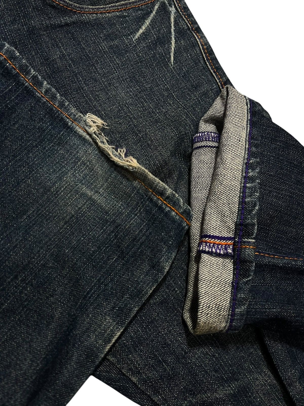Designer × Japanese Brand × Vintage BLUE WAY JAPANESE BRAND JEANS Size US 32 / EU 48 - 7 Thumbnail