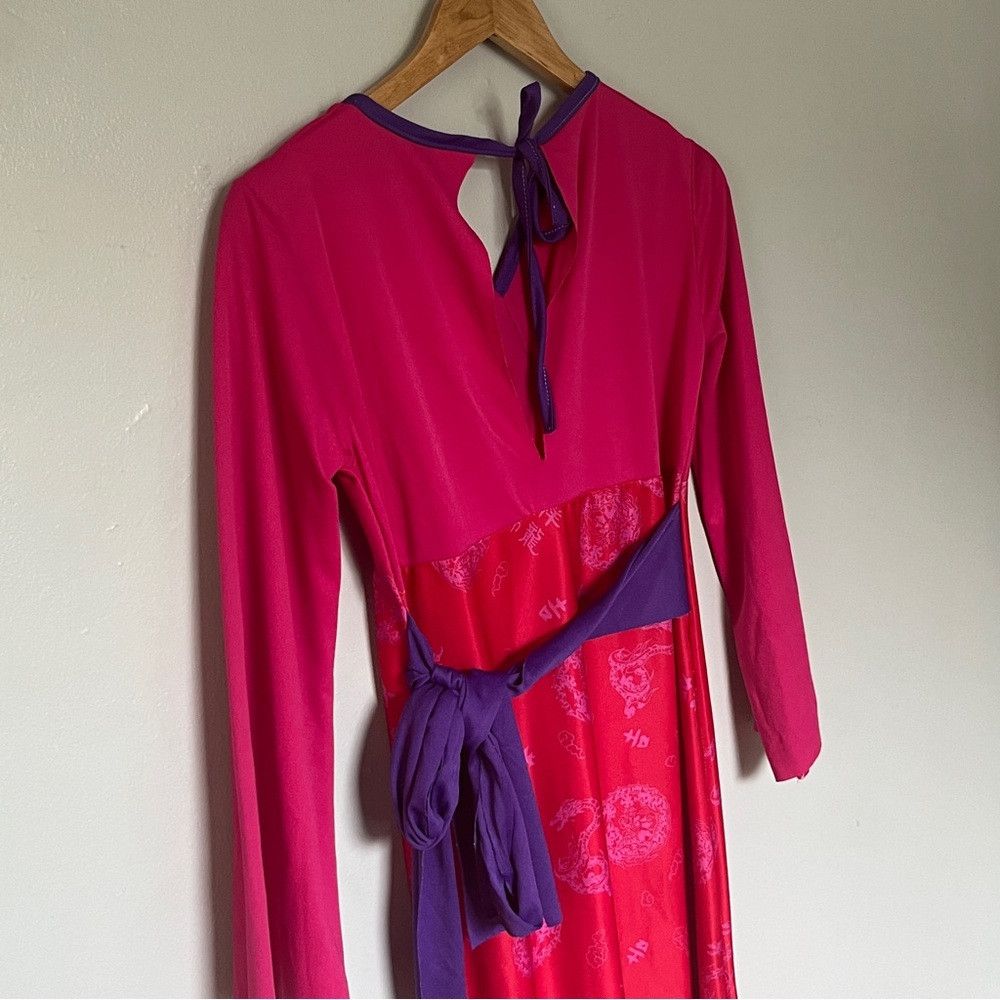 The Unbranded Brand Women’s Long A-Line Japanese Kurta V-neck dress Medium Size ONE SIZE - 6 Thumbnail