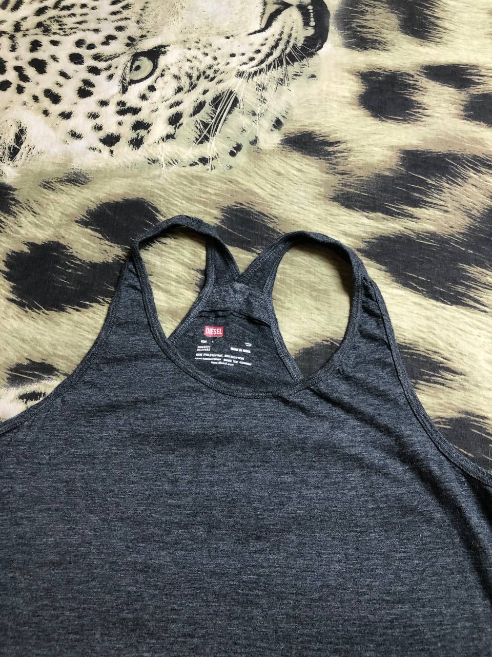 Diesel VINTAGE DIESEL Racerback Tank Top Size L / US 10 / IT 46 - 6 Thumbnail
