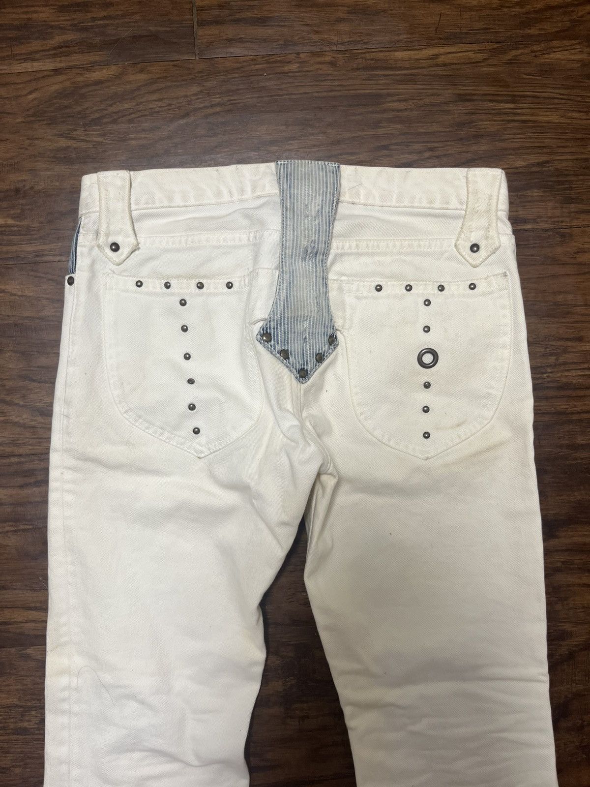 Japanese Brand Led Rechwe Veronica 2005 Guerrilla Wild Lace up Flares Size US 30 / EU 46 - 7 Thumbnail
