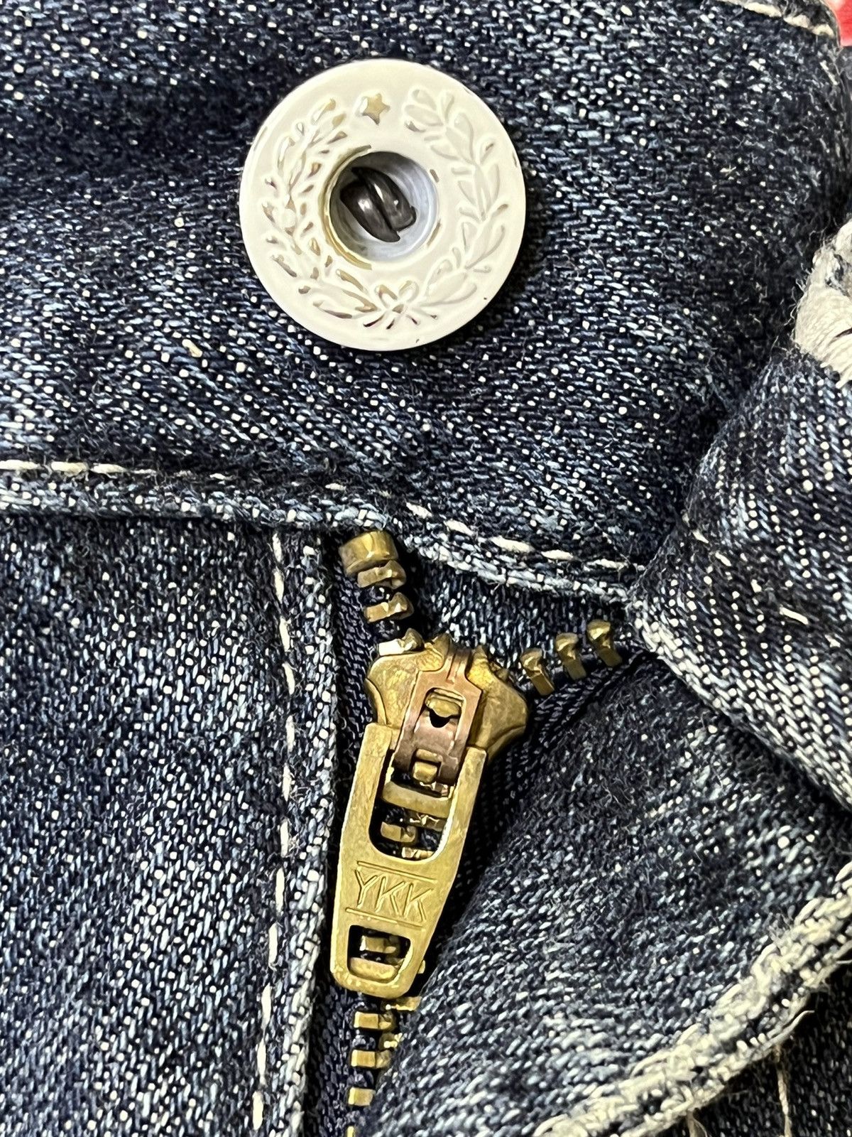 Japanese Brand SICK Y2K JAPANESE BRAND RASTA COLOUR JEANS MADE IN JAPAN Size US 32 / EU 48 - 18 Thumbnail