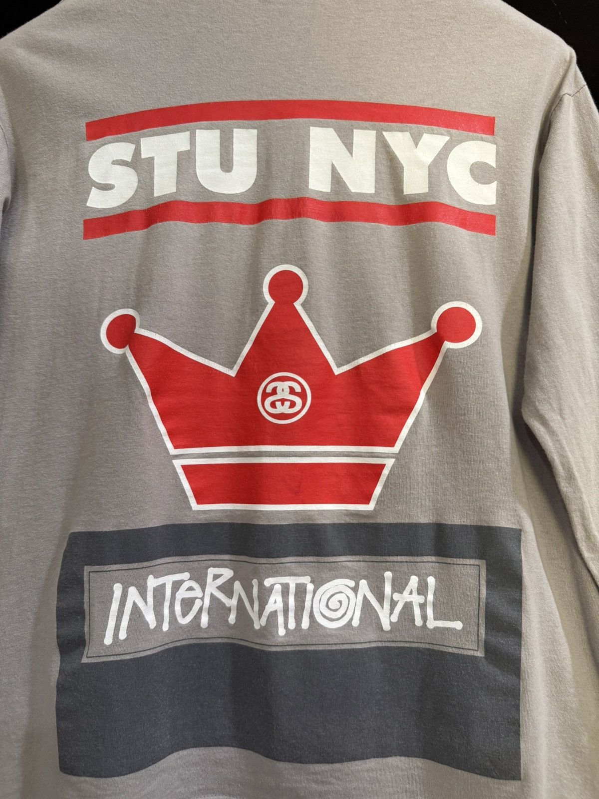 Stussy Vintage Stussy Ripoff Rundmc Hiphop Faded Tee Size US M / EU 48-50 / 2 - 9 Thumbnail