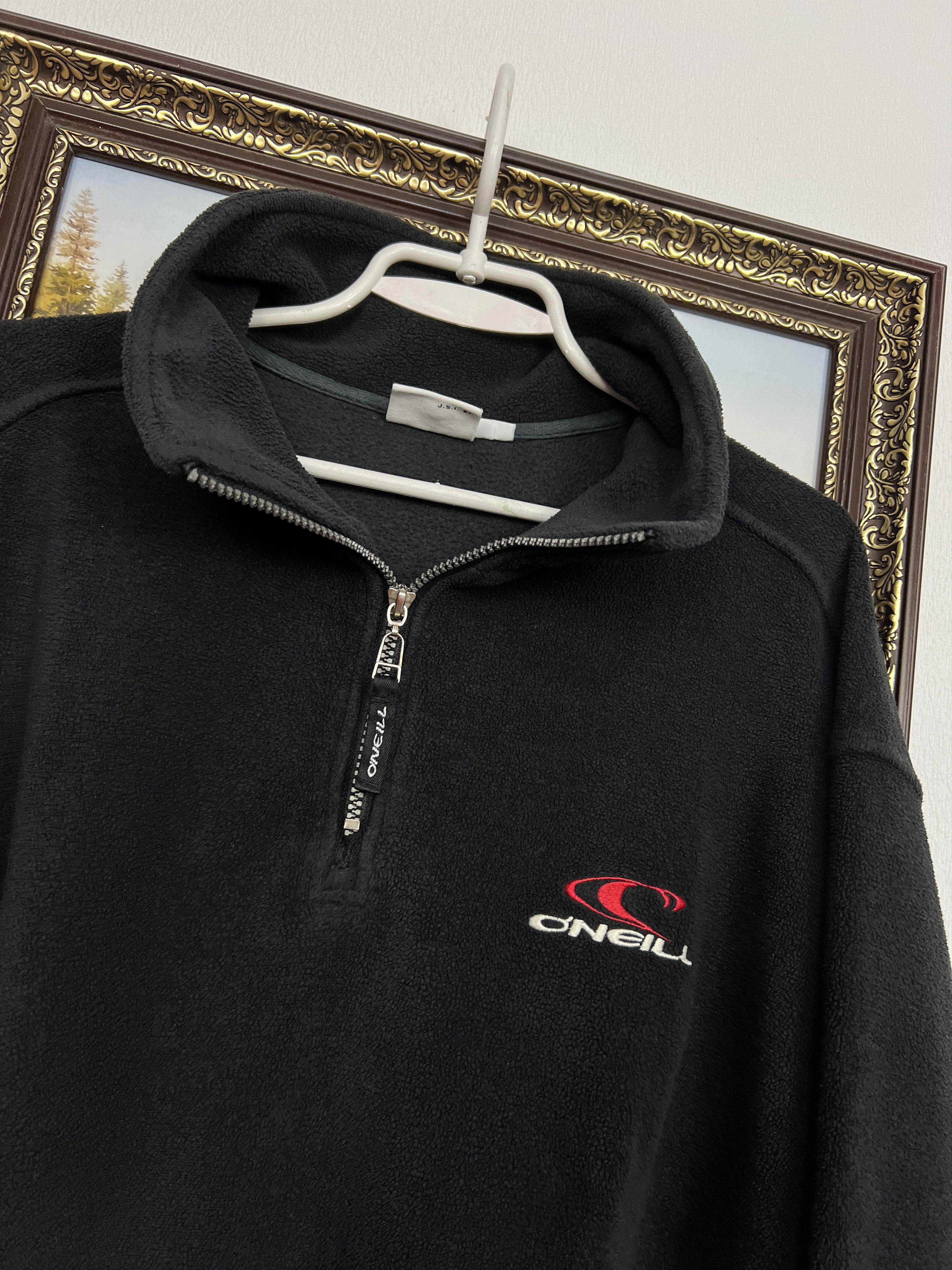O'Neill Vintage Oneill Fleece Skater Sking Surfing Jacket 1/4 Zip Size US L / EU 52-54 / 3 - 5 Thumbnail