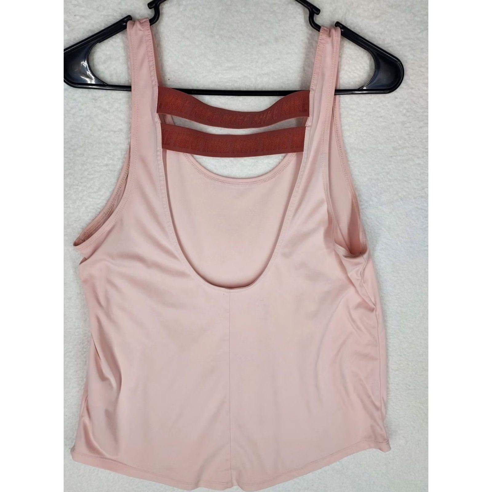 Nike Nike Dri-FIT Racerback Tank Top Women's Medium Pink Athletic Gym Yoga Size M / US 6-8 / IT 42-44 - 4 Thumbnail