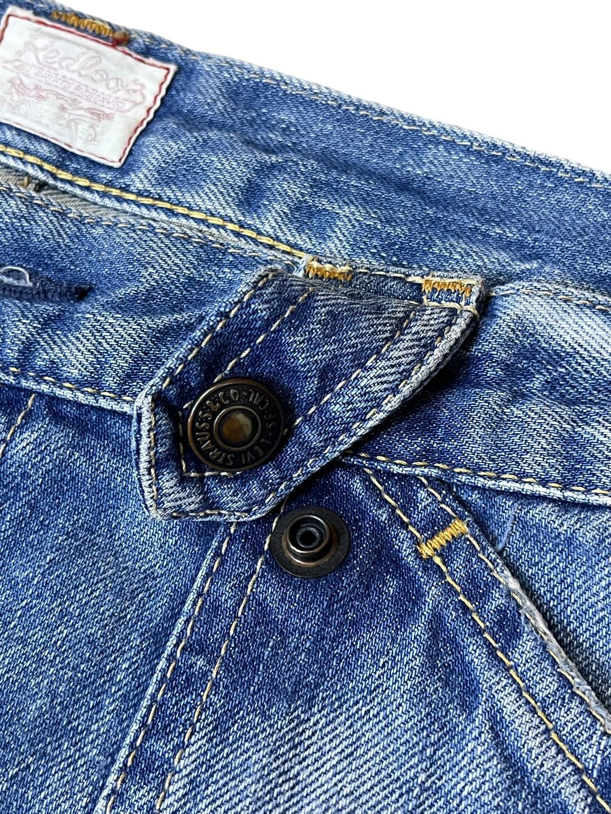Levi's Vintage Clothing RETRO🔥VINTAGE LEVI’S REDLOOPS BUSHPANT FLARED JEANS Size US 31 - 10 Thumbnail