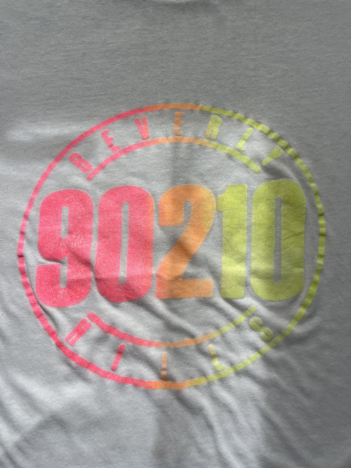 Vintage Vintage BEVERLY HILLS 90210 Box logo TV. Series 90’s Tshirt Size US XL / EU 56 / 4 - 5 Thumbnail