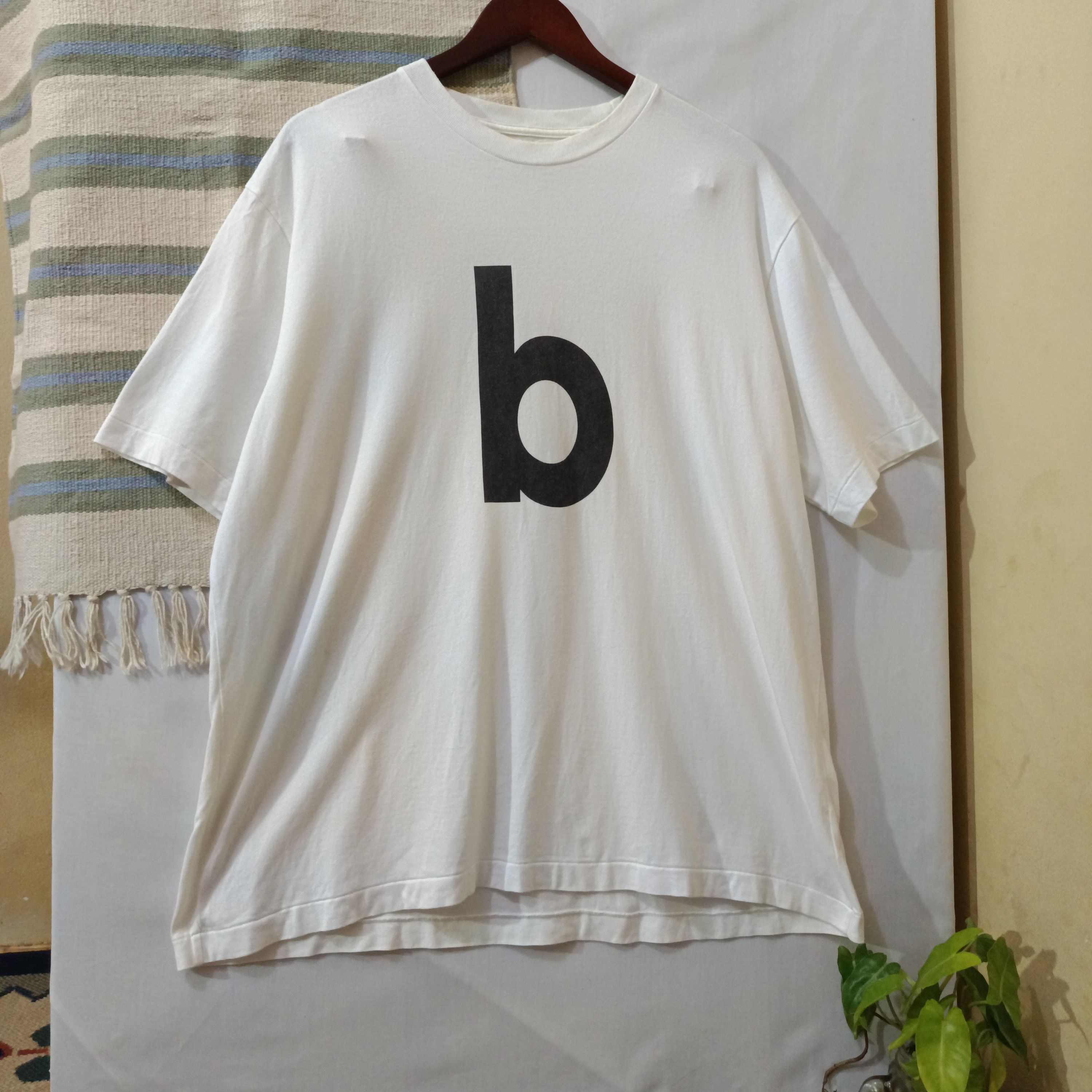 Japanese Brand × blurhms BLUR HMS BIG B LOGO TEE Size US M / EU 48-50 / 2 - 1 Thumbnail