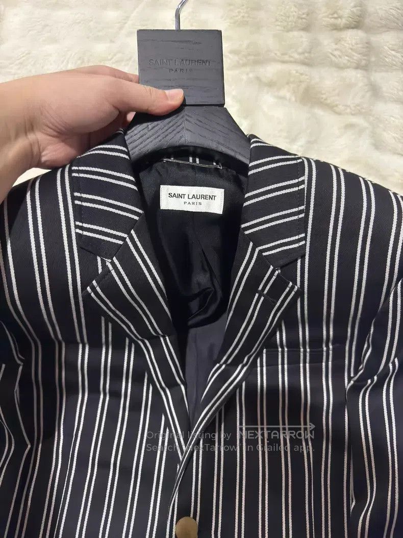 Saint Laurent Paris Saint Laurent Paris Gold Button Striped Men's Suit i Size US M / EU 48-50 / 2 - 4 Thumbnail