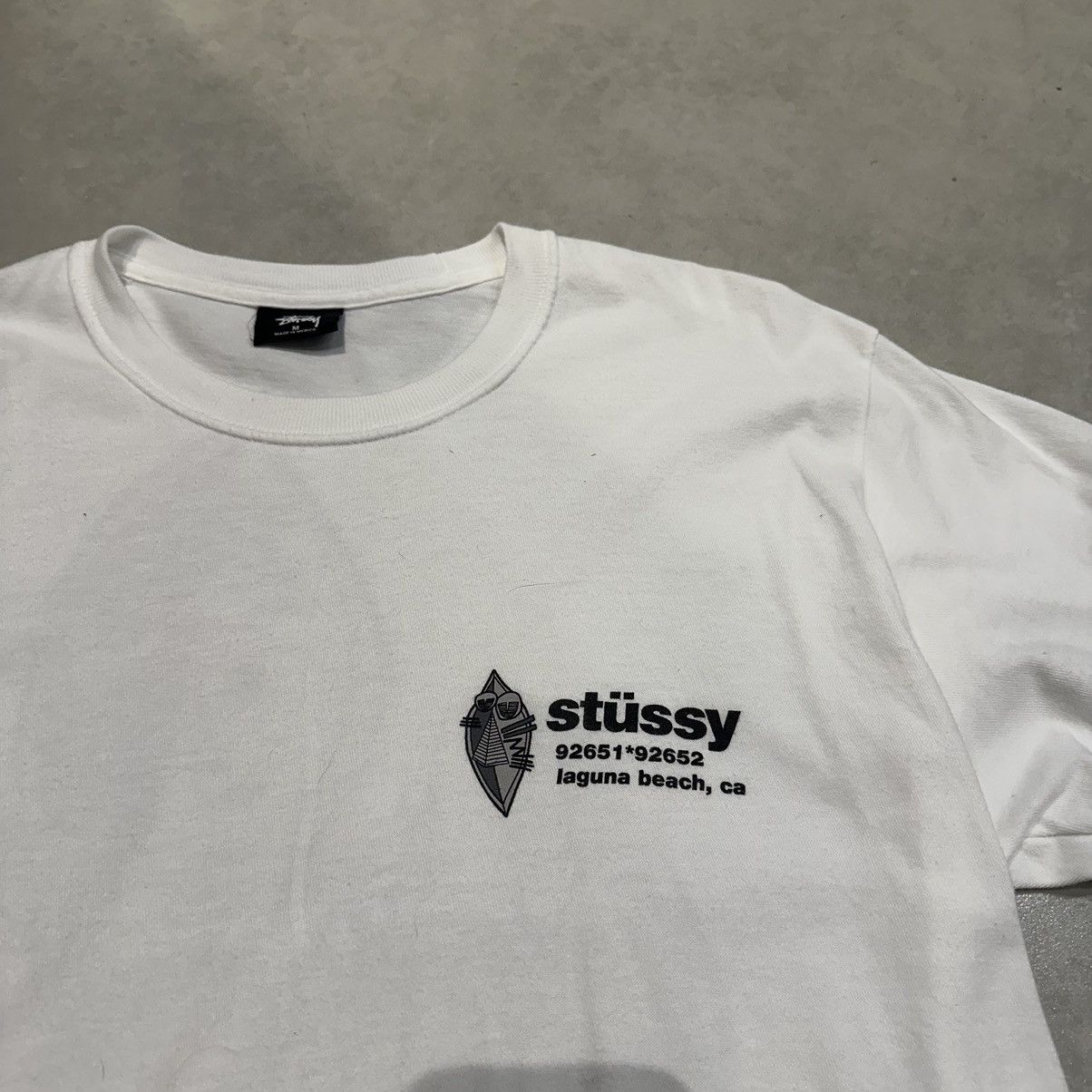 Stussy Stussy triple mask tee Size US M / EU 48-50 / 2 - 2 Thumbnail