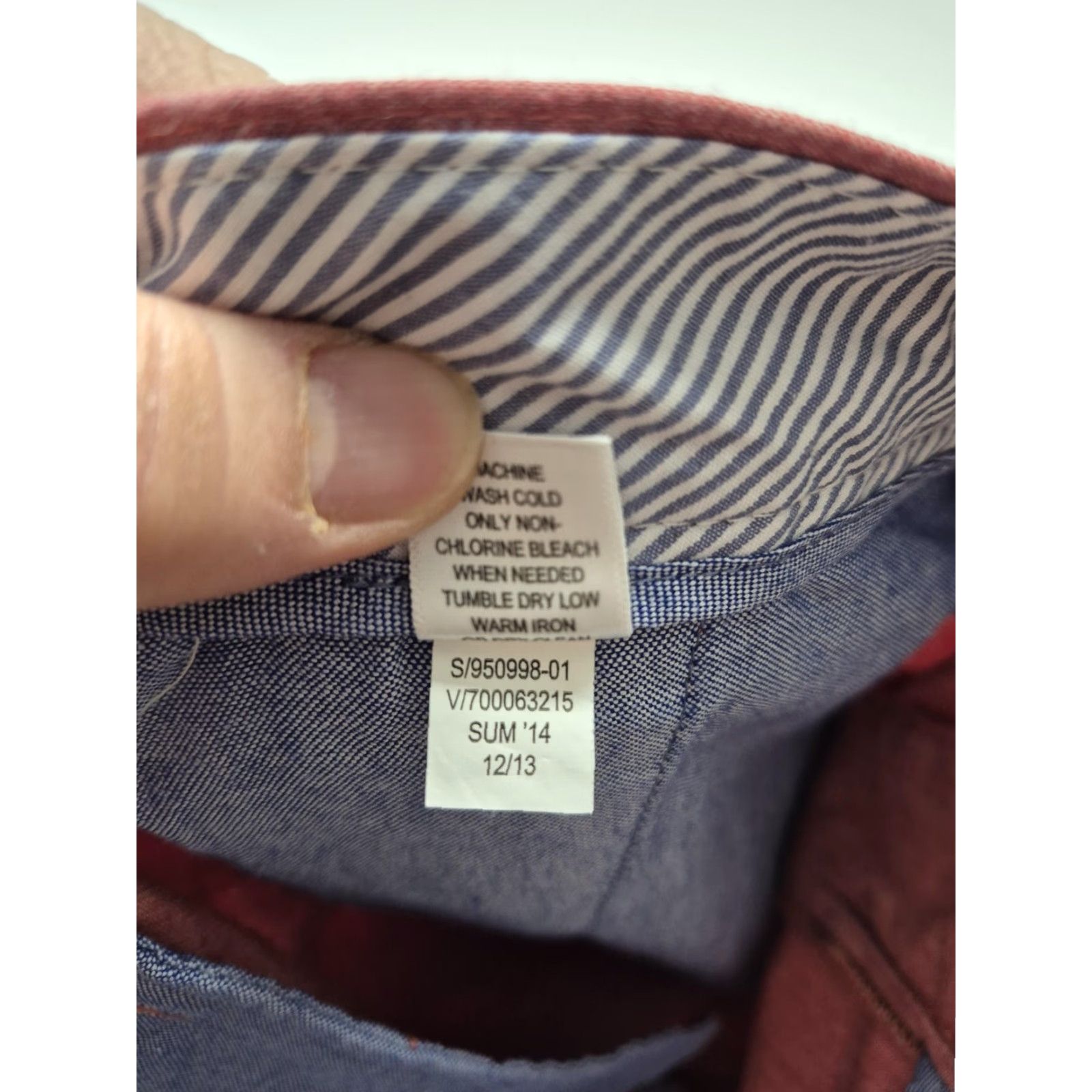 Banana Republic Banana Republic Shorts Mens 40 Red Cotton Chino 9" Inseam Flat Front Casual Size US 40 / EU 56 - 7 Thumbnail