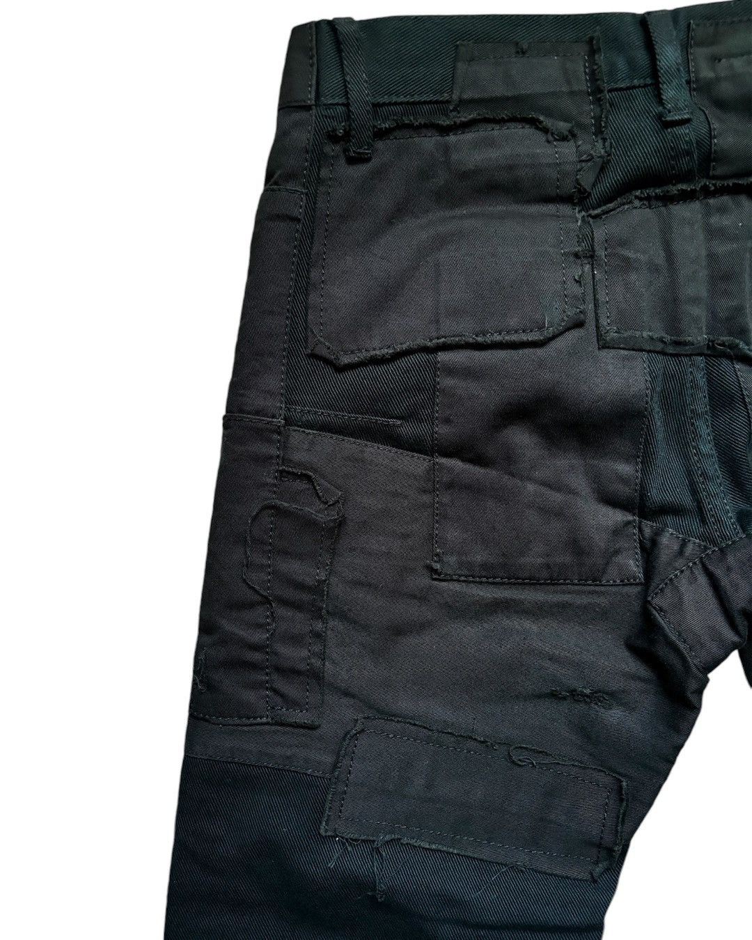 Hedi Slimane Dior Homme AW07 “Navigate” Patchwork Jeans by Hedi Slimane. Size US 26 / EU 42 - 6 Thumbnail